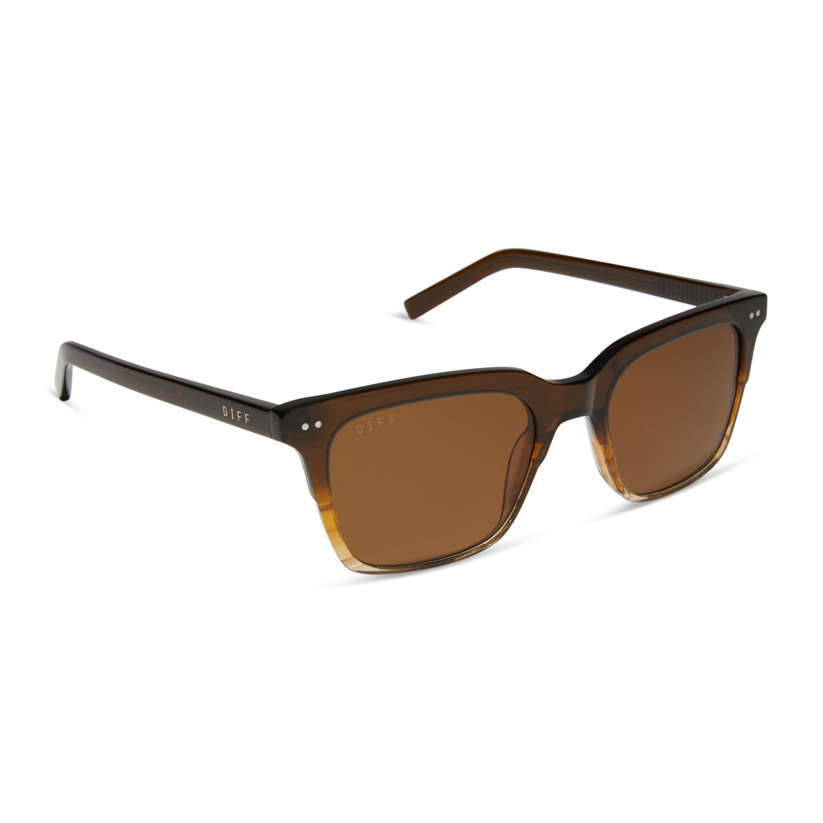 BILLIE XL - WHISKEY FADE + BROWN + POLARIZED SUNGLASSES - Image 2