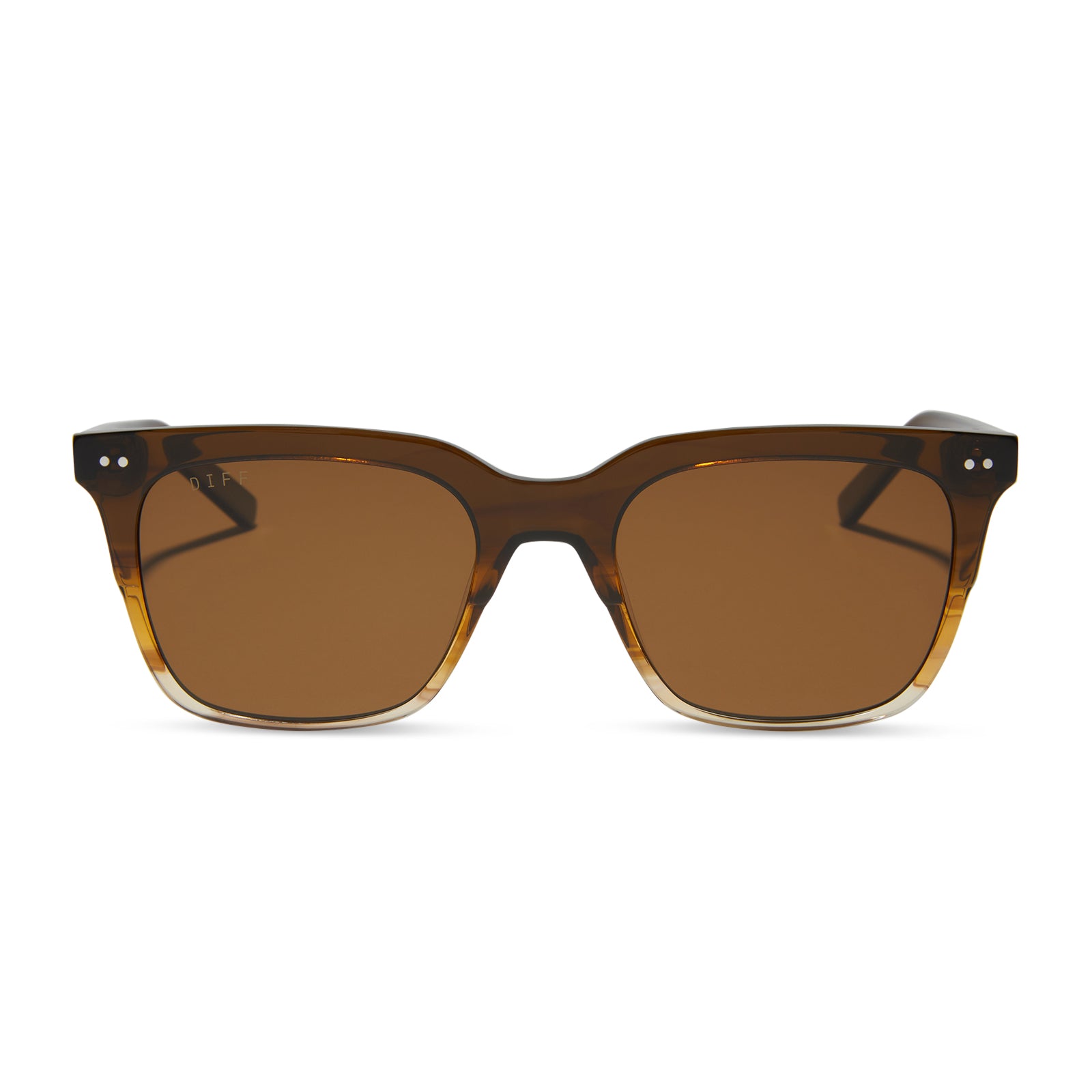 BILLIE XL - WHISKEY FADE + BROWN + POLARIZED SUNGLASSES