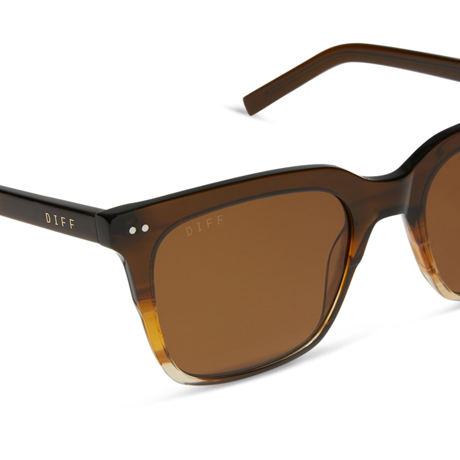 BILLIE XL - WHISKEY FADE + BROWN + POLARIZED SUNGLASSES - Image 5