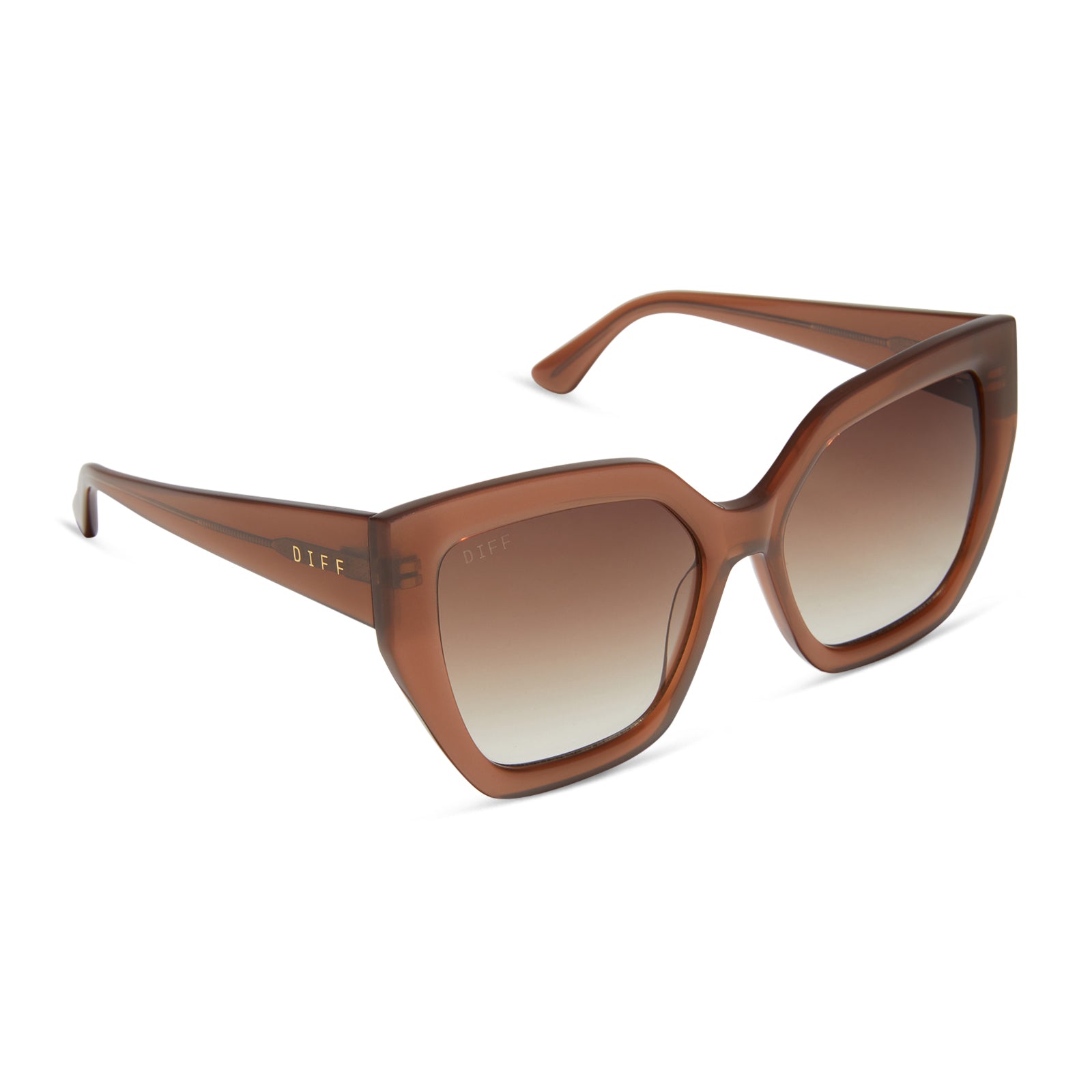 BLAIRE - MACCHIATO + BROWN GRADIENT SUNGLASSES - Image 2