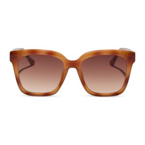 BLYTHE - MAPLE TORTOISE + BROWN GRADIENT SUNGLASSES