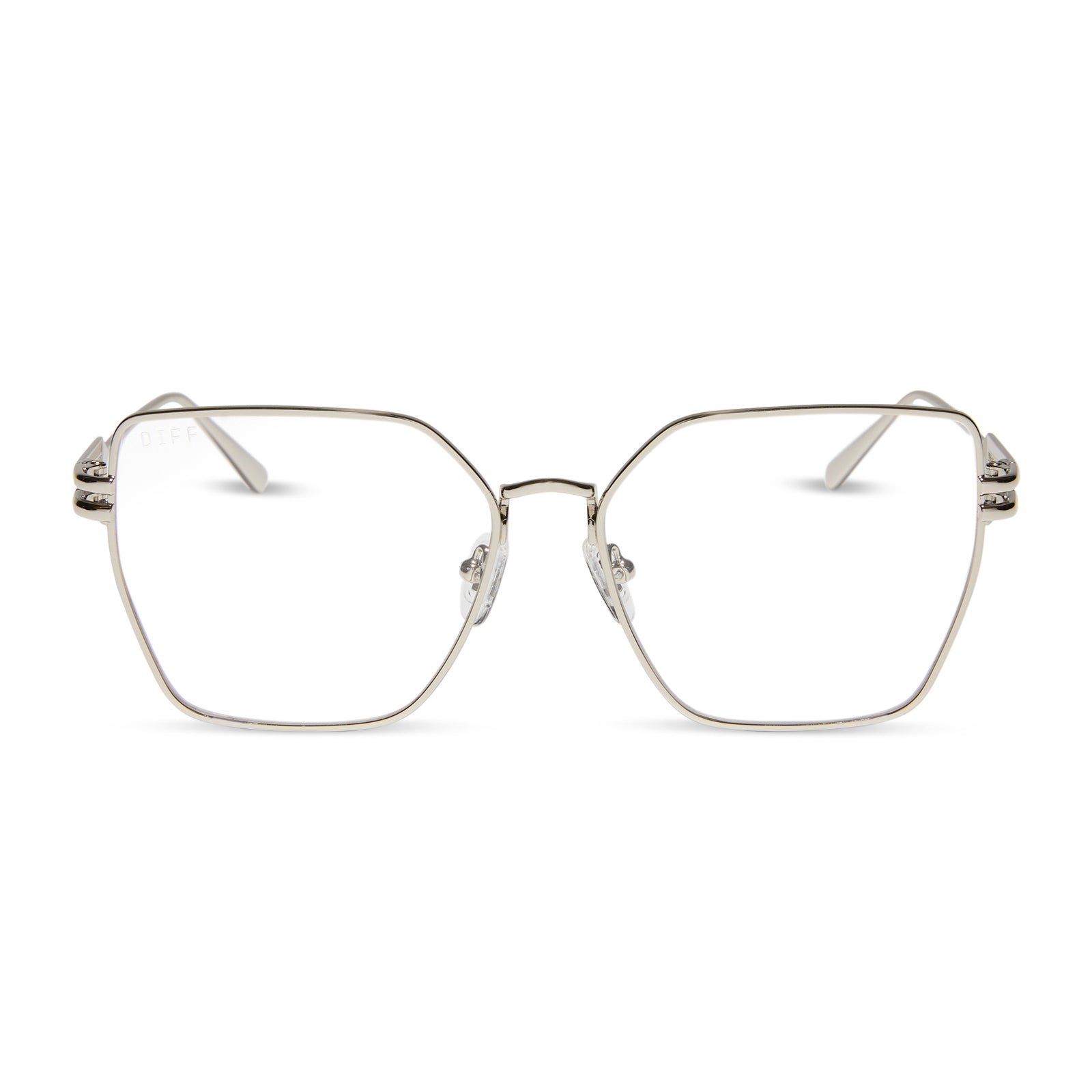 BONNIE - SILVER + GLASSES