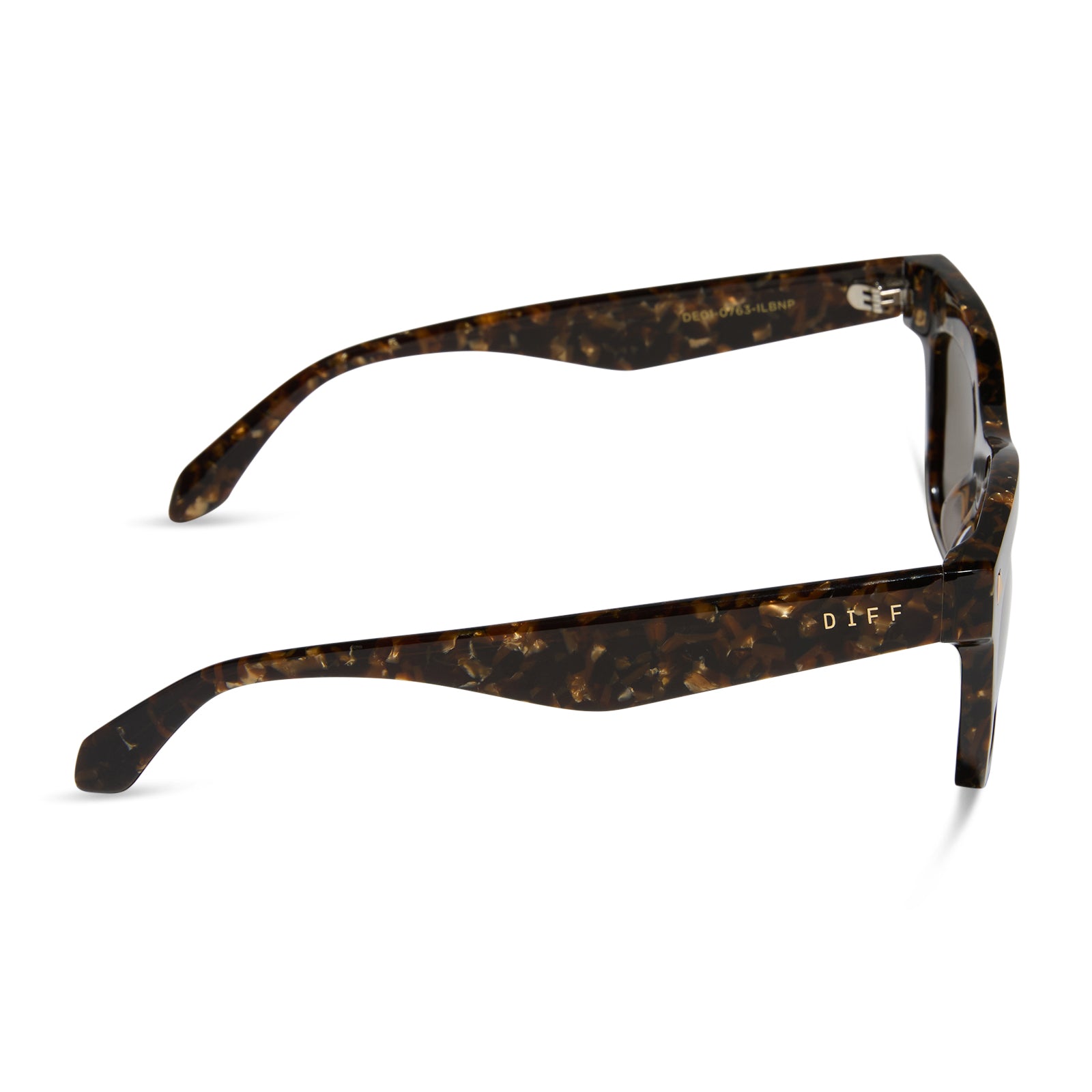 BRADLEY - GLITTER TORTOISE + BROWN + POLARIZED SUNGLASSES - Image 8