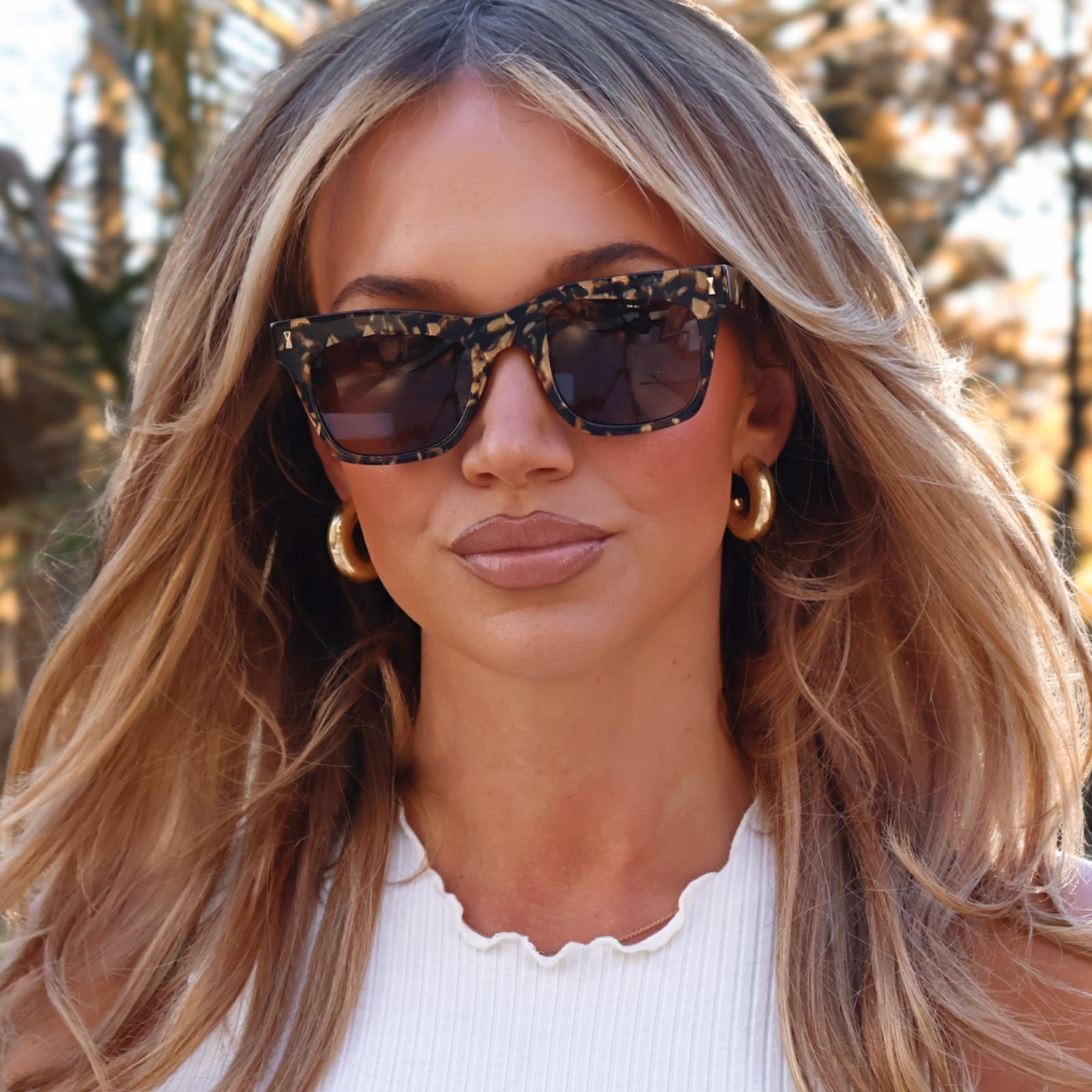 BRADLEY - GLITTER TORTOISE + BROWN + POLARIZED SUNGLASSES - Image 6