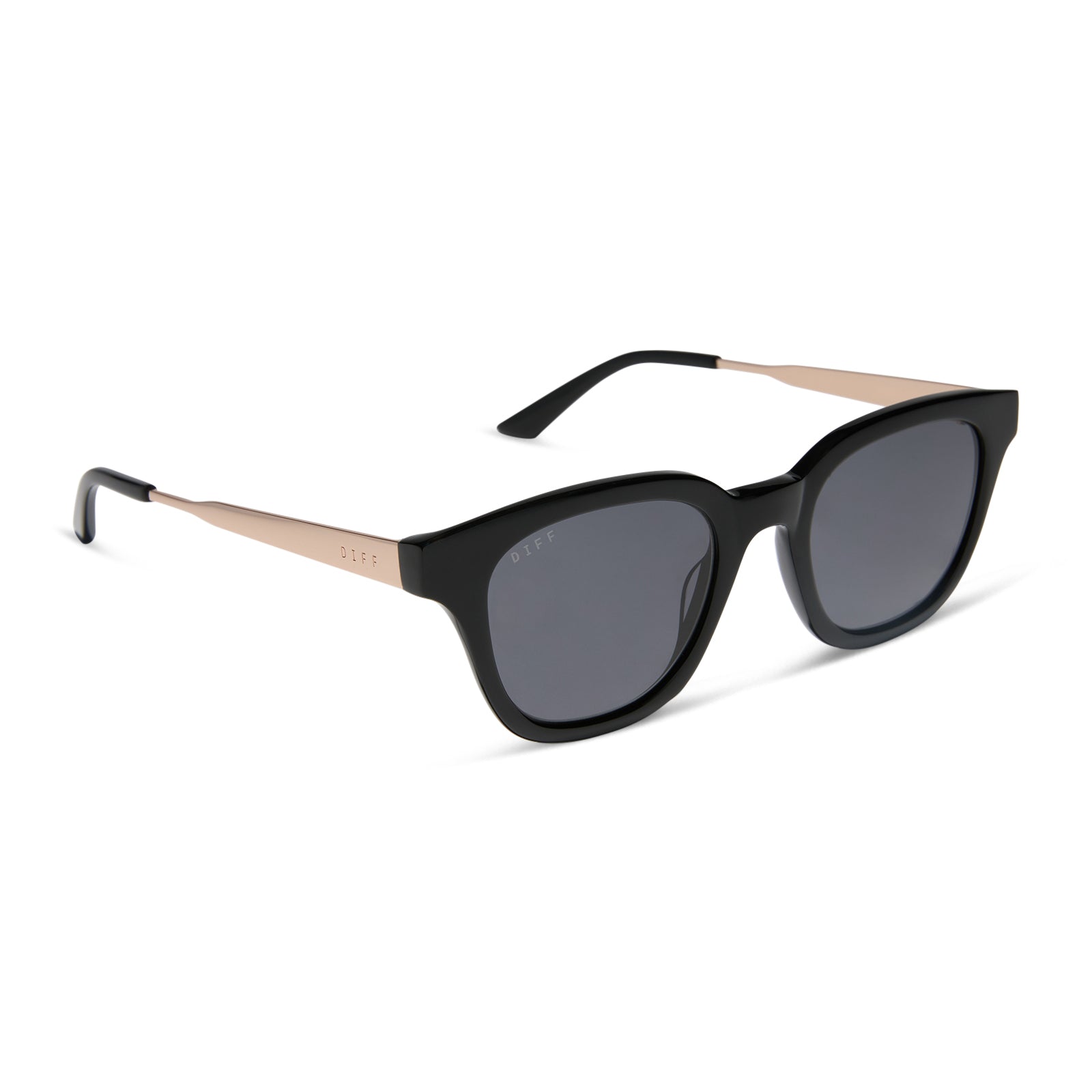 BRIDGET - BLACK + GREY + POLARIZED SUNGLASSES - Image 2