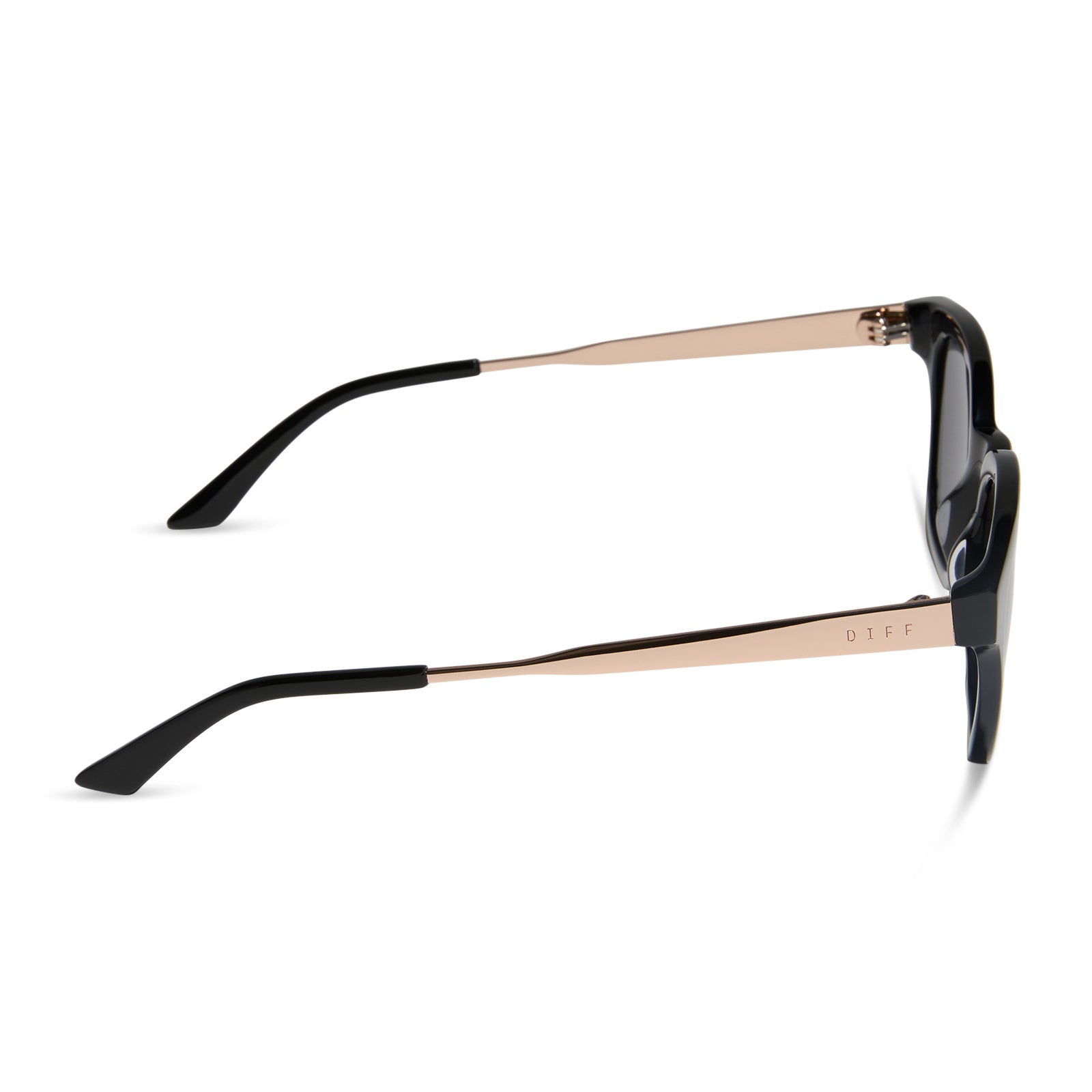 BRIDGET - BLACK + GREY + POLARIZED SUNGLASSES - Image 3