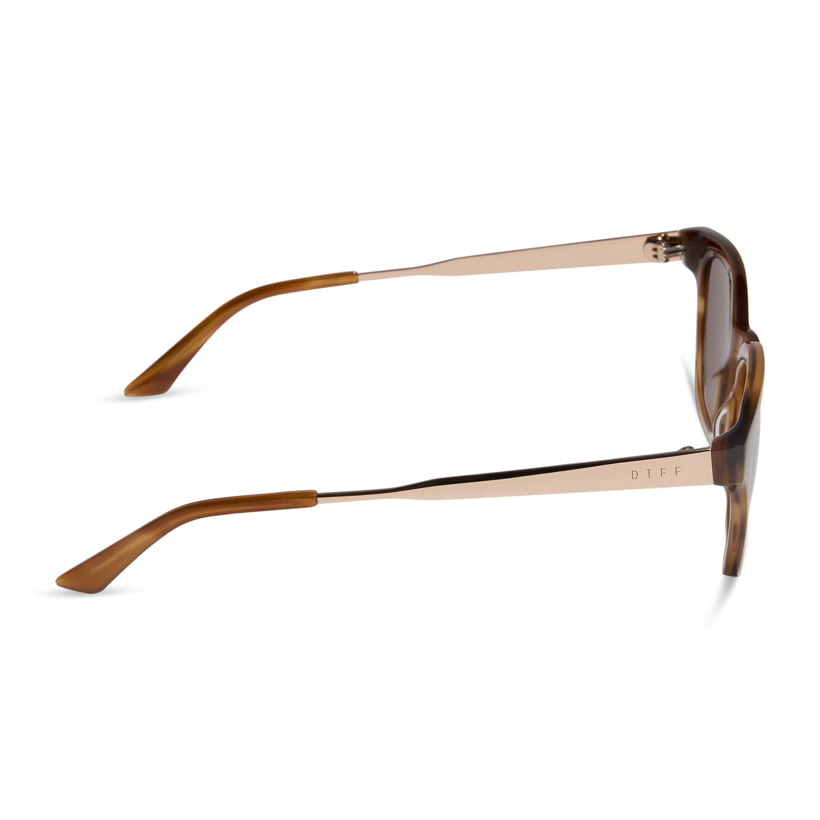 BRIDGET - TAWNY TORTOISE + BROWN SUNGLASSES - Image 3