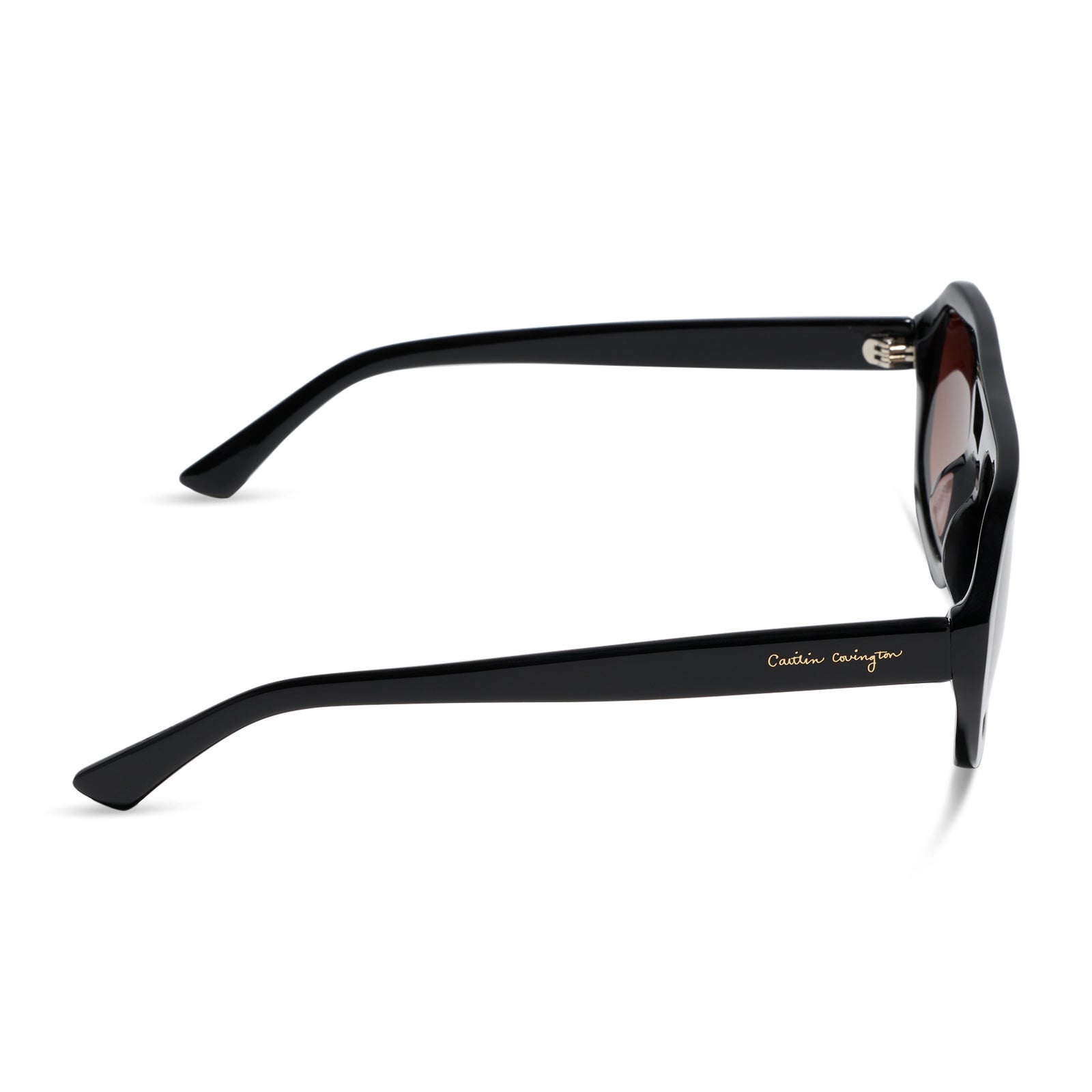 COLLINS - BLACK + BROWN GRADIENT + POLARIZED SUNGLASSES - Image 3