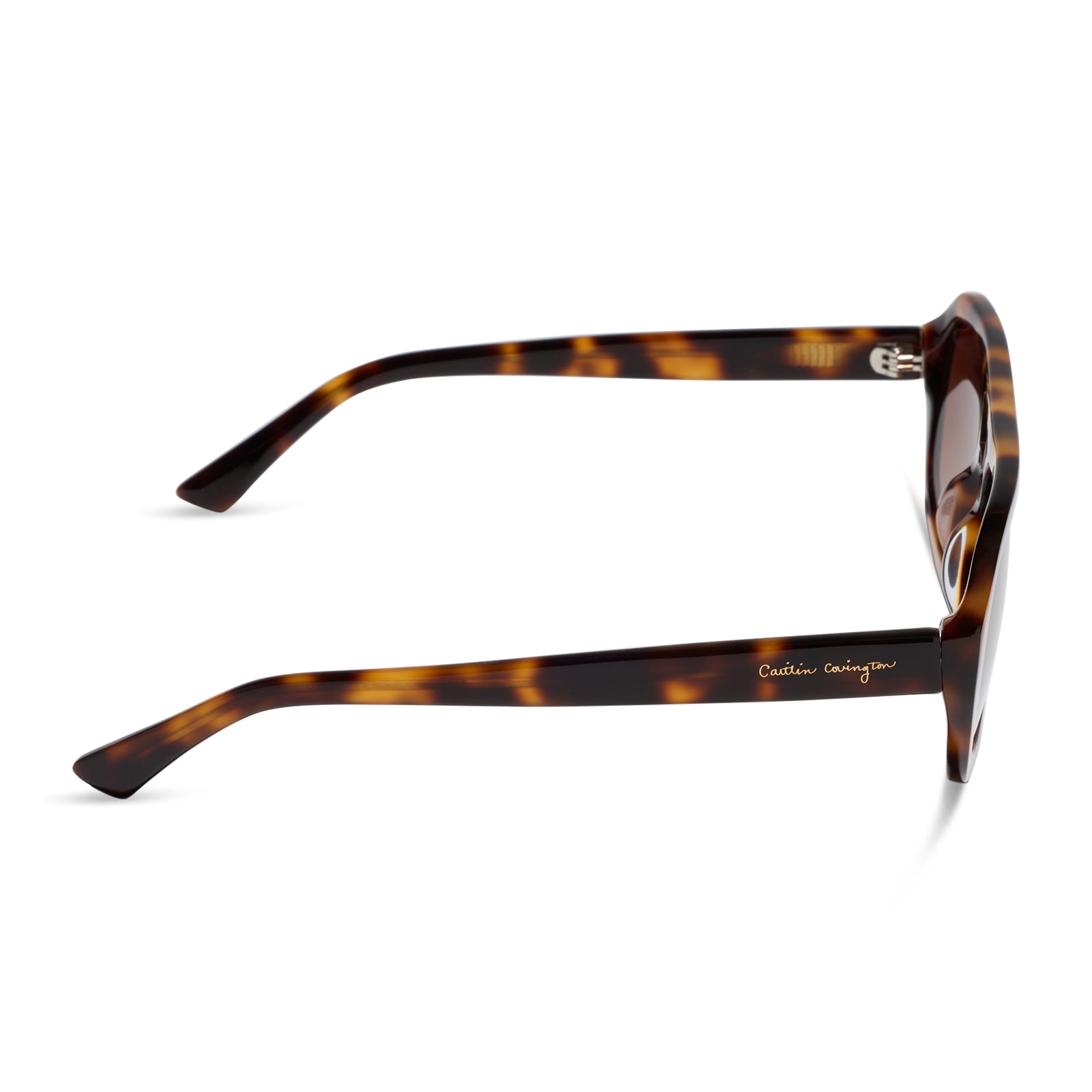 COLLINS - SPOTTED TORTOISE + BROWN GRADIENT + POLARIZED SUNGLASSES - Image 3