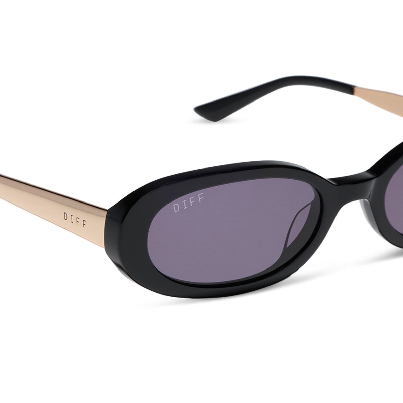 NANCY - BLACK + GREY + POLARIZED SUNGLASSES - Image 4