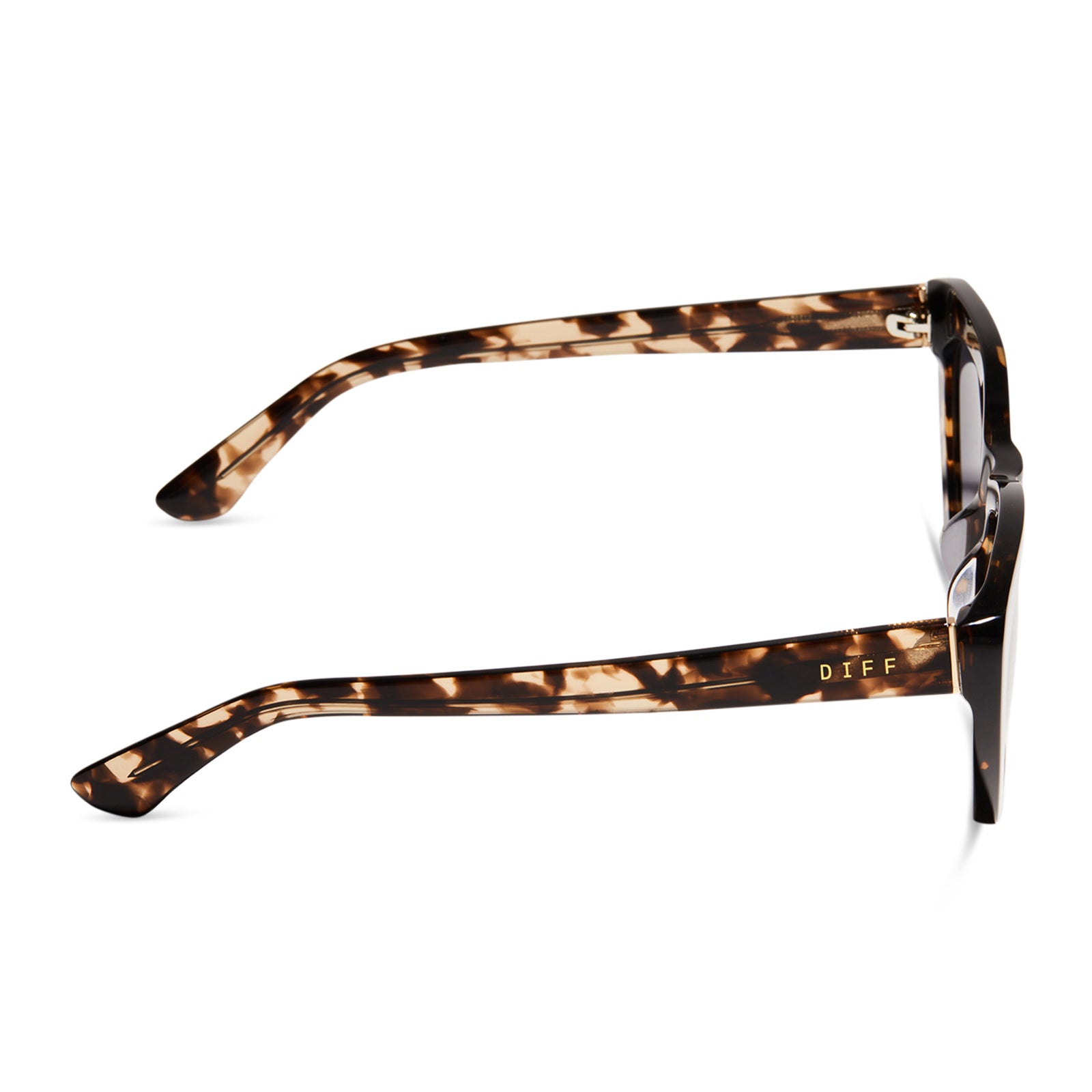 CAMILA - ESPRESSO TORTOISE + GREY SUNGLASSES - Image 3