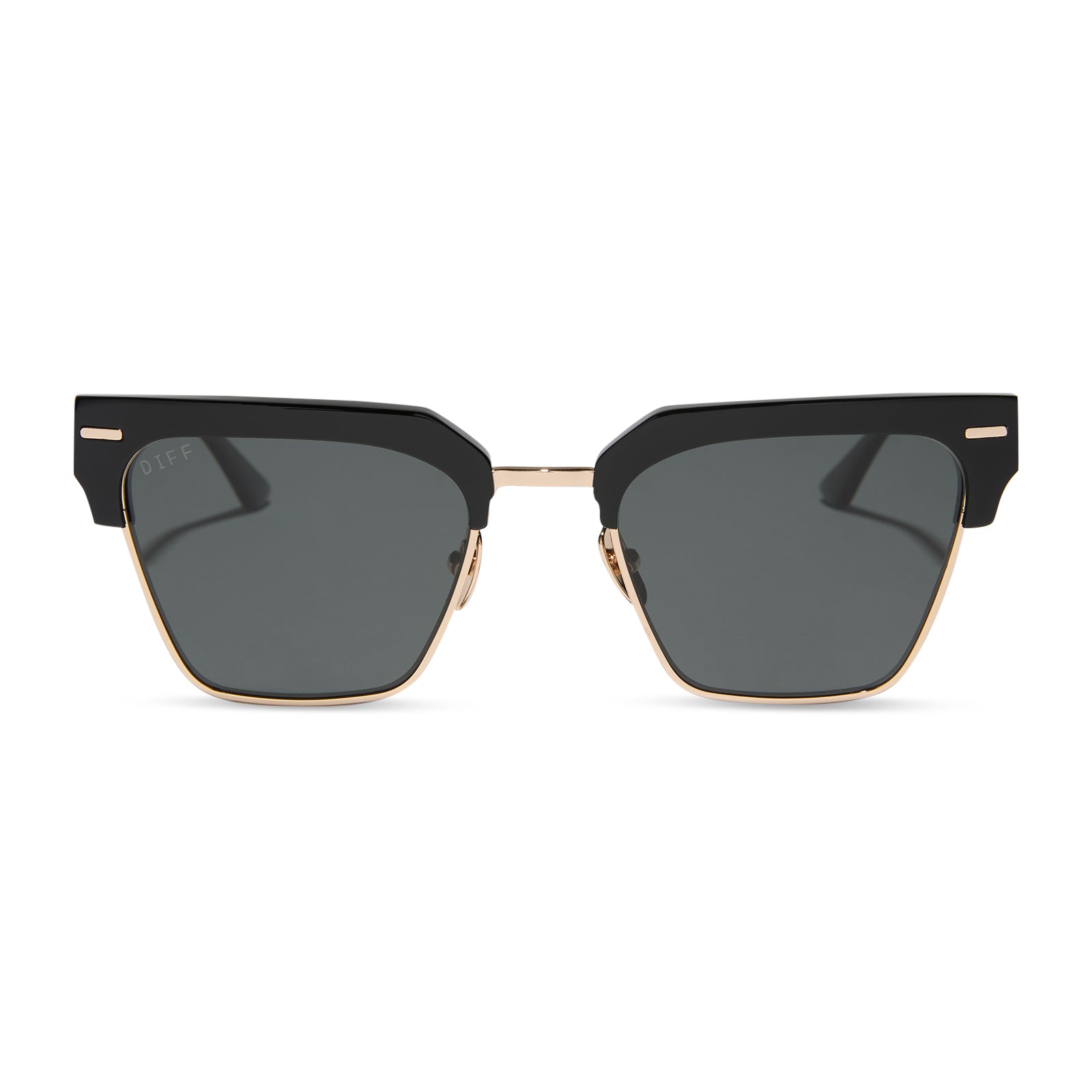 CAPRI - BLACK + GREY + POLARIZED SUNGLASSES