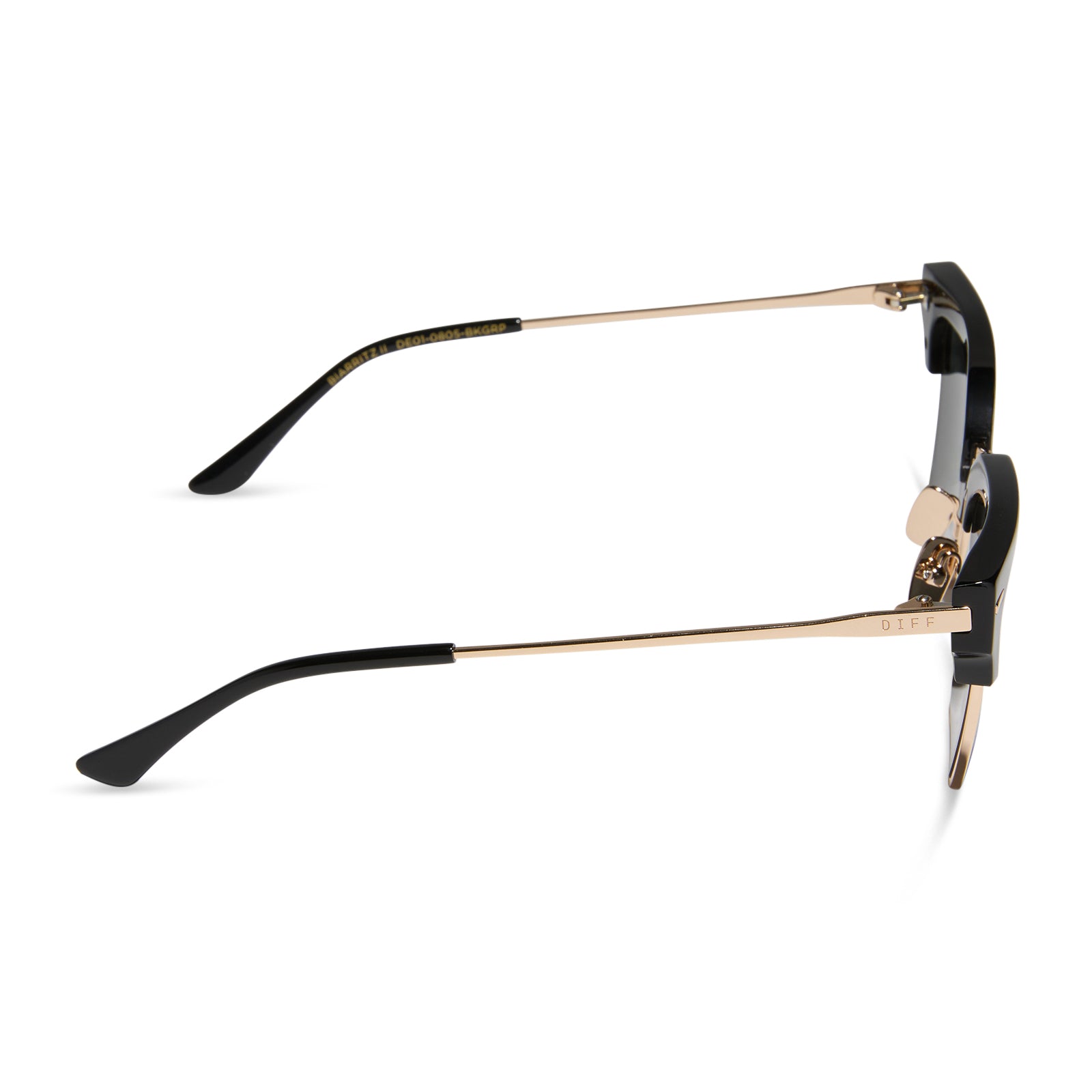 CAPRI - BLACK + GREY + POLARIZED SUNGLASSES - Image 3