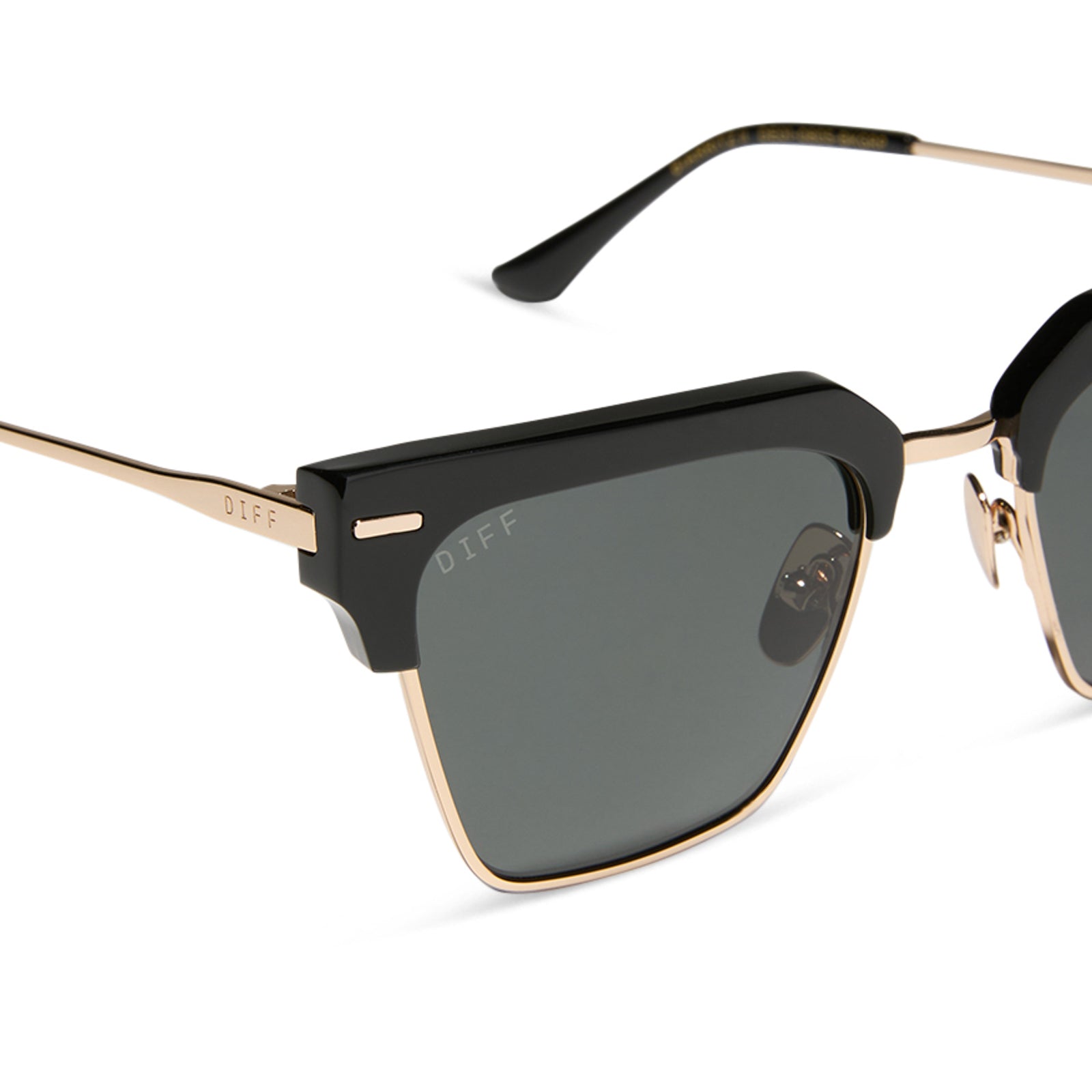 CAPRI - BLACK + GREY + POLARIZED SUNGLASSES - Image 4