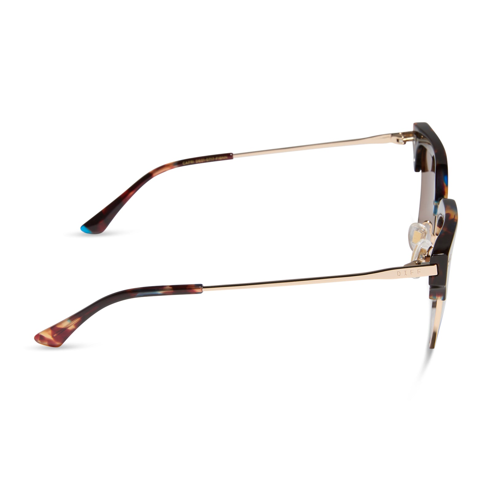 CAPRI - CONFETTI TORTOISE + BROWN SUNGLASSES - Image 3