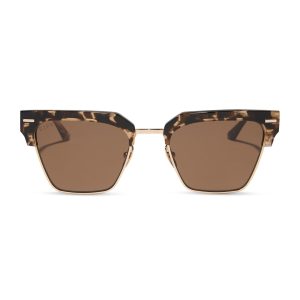 CAPRI - ESPRESSO TORTOISE + BROWN SUNGLASSES