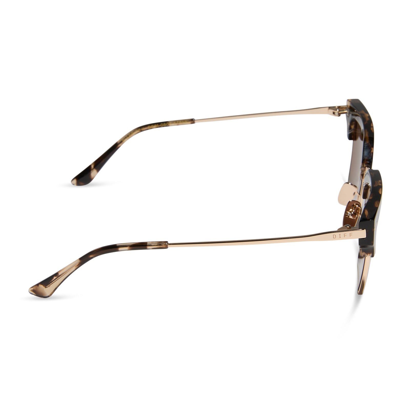 CAPRI - ESPRESSO TORTOISE + BROWN SUNGLASSES - Image 3