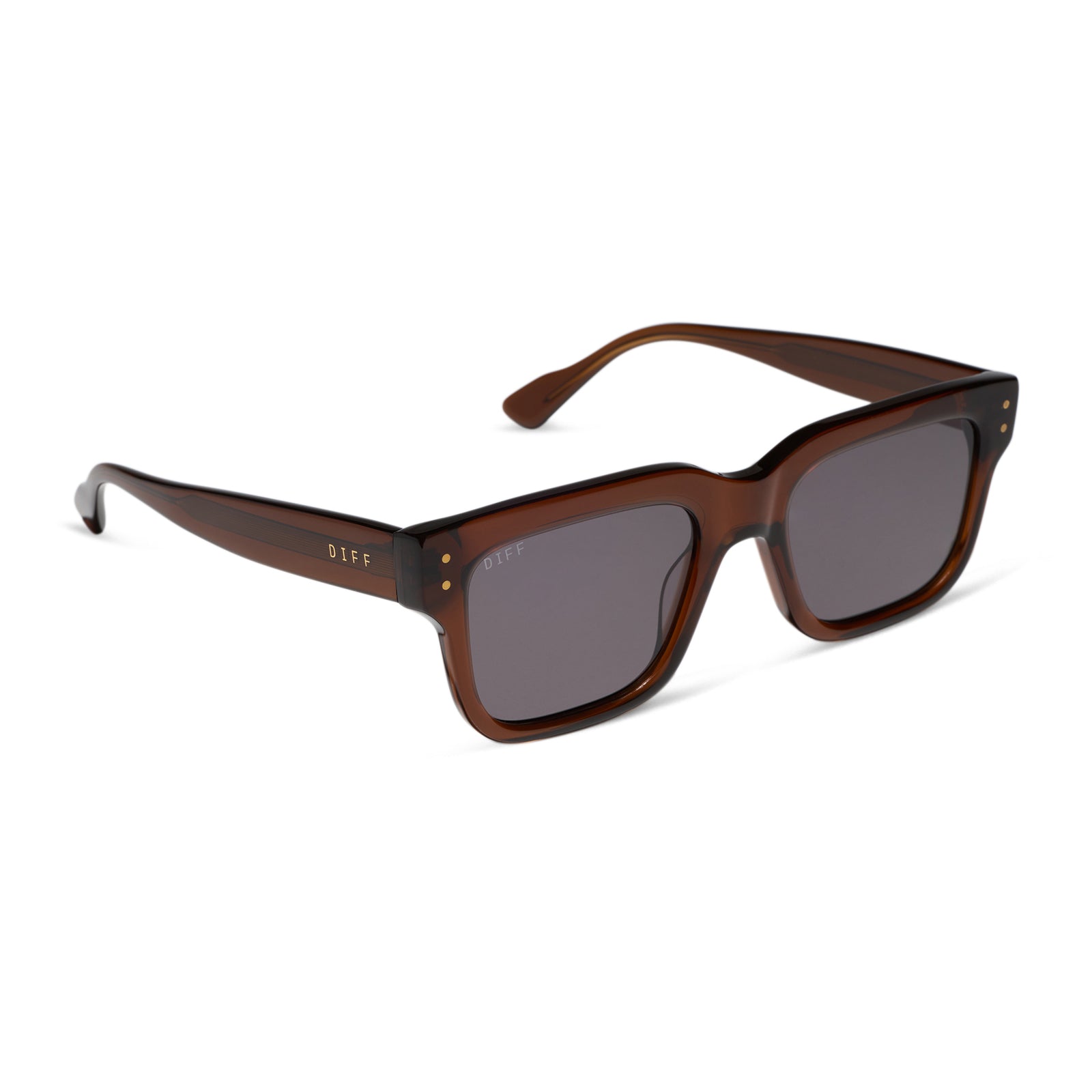 CASH - WHISKEY + GREY + POLARIZED SUNGLASSES - Image 2