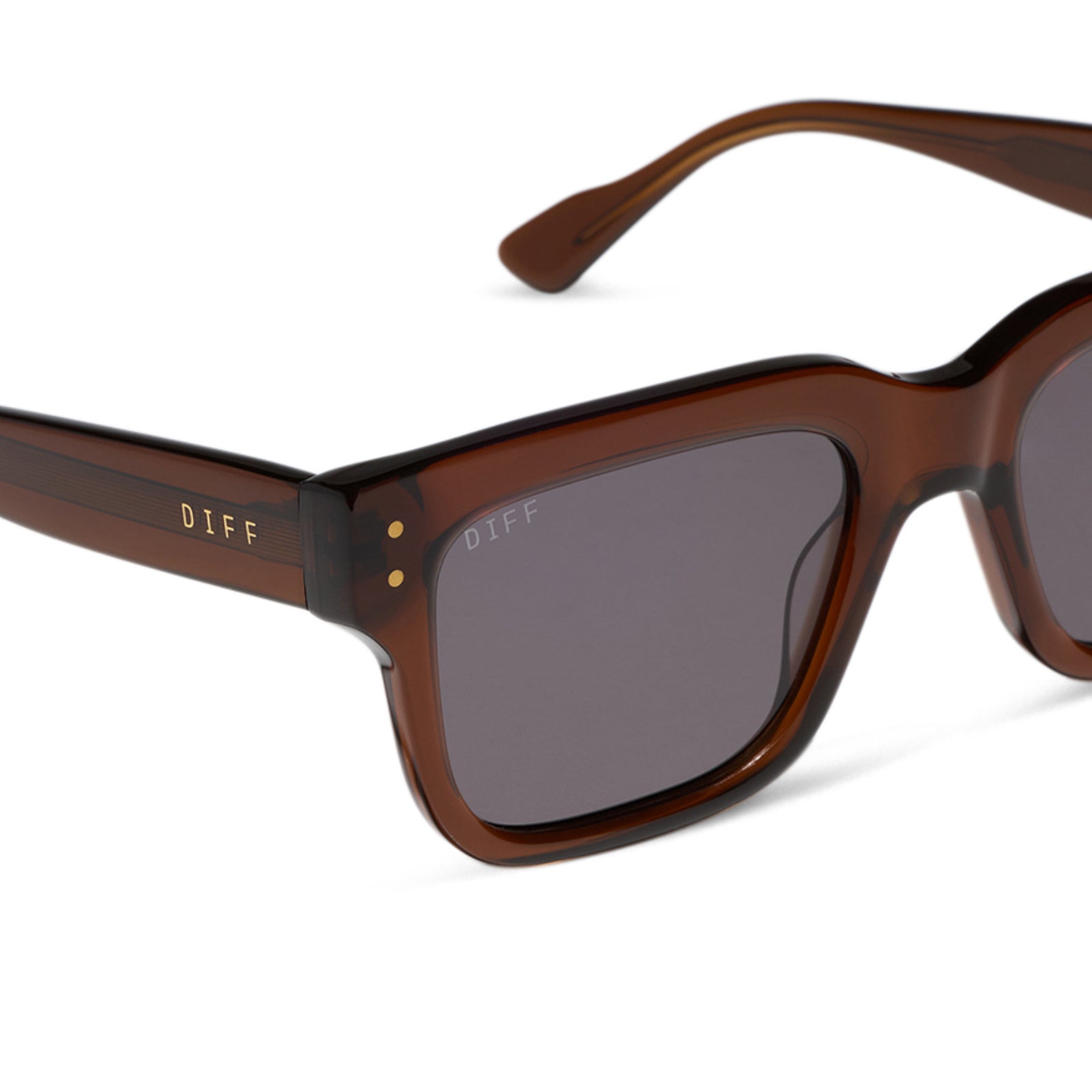 CASH - WHISKEY + GREY + POLARIZED SUNGLASSES - Image 4