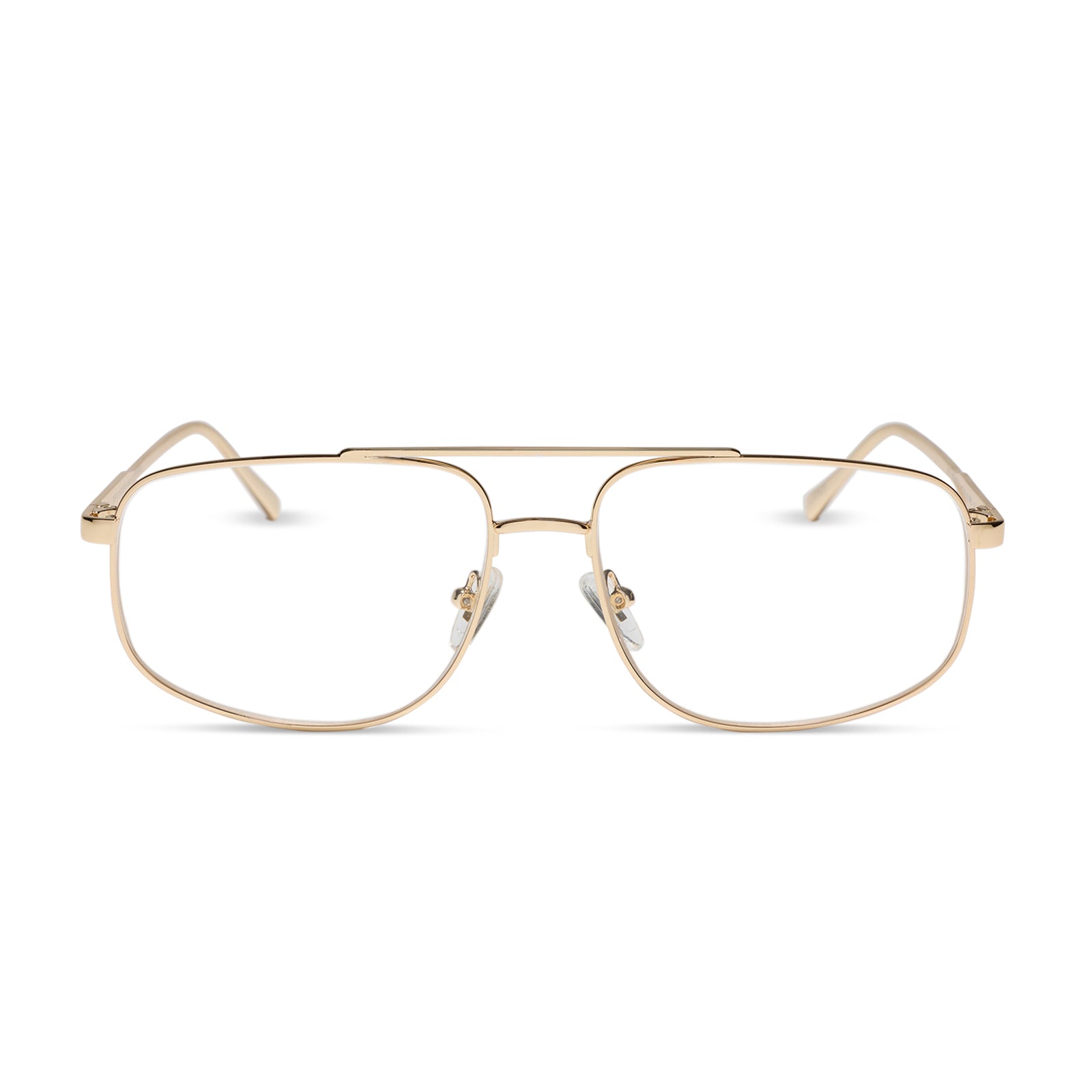 CHARLEY - GOLD + GLASSES