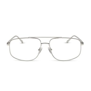CHARLEY - SILVER + GLASSES