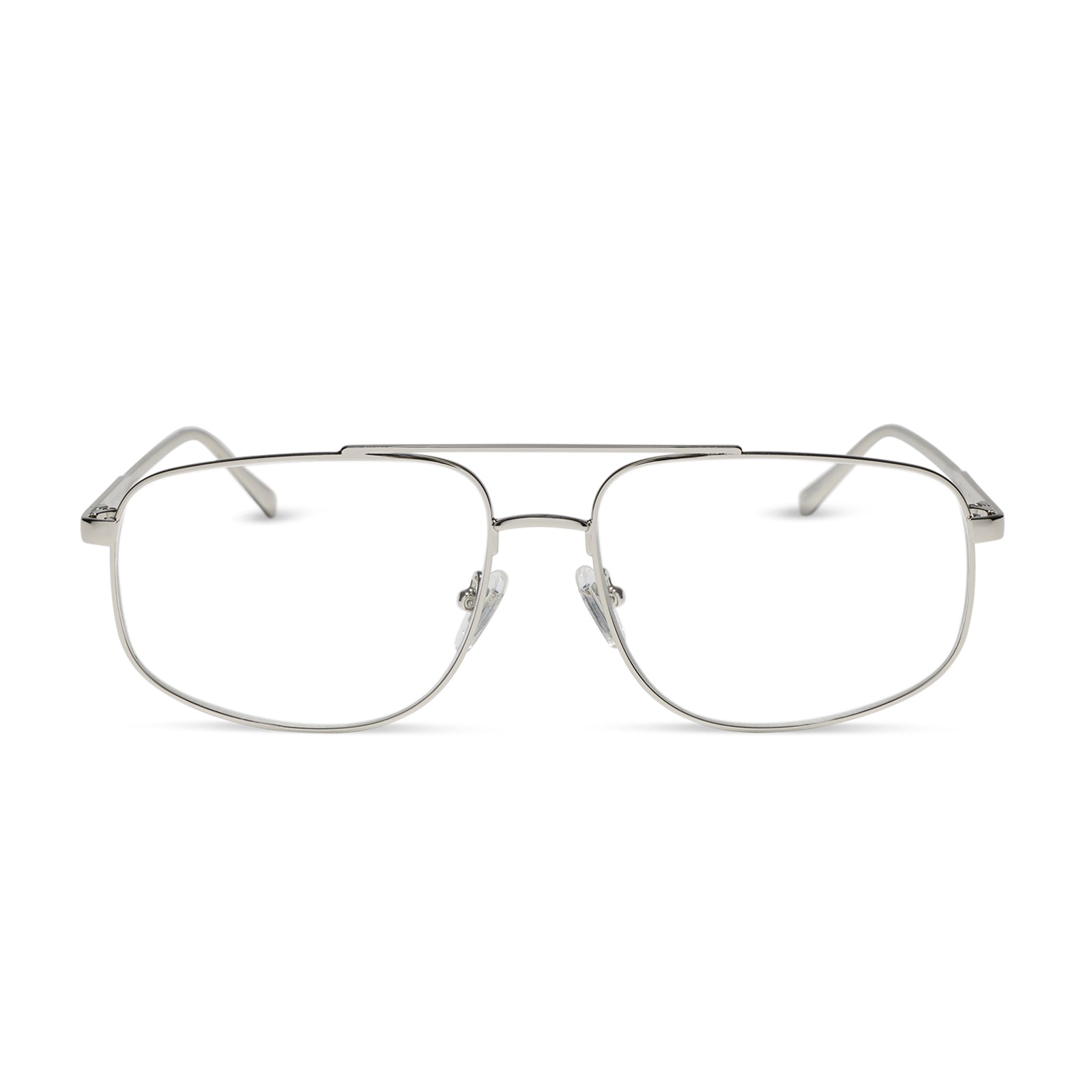 CHARLEY - SILVER + GLASSES