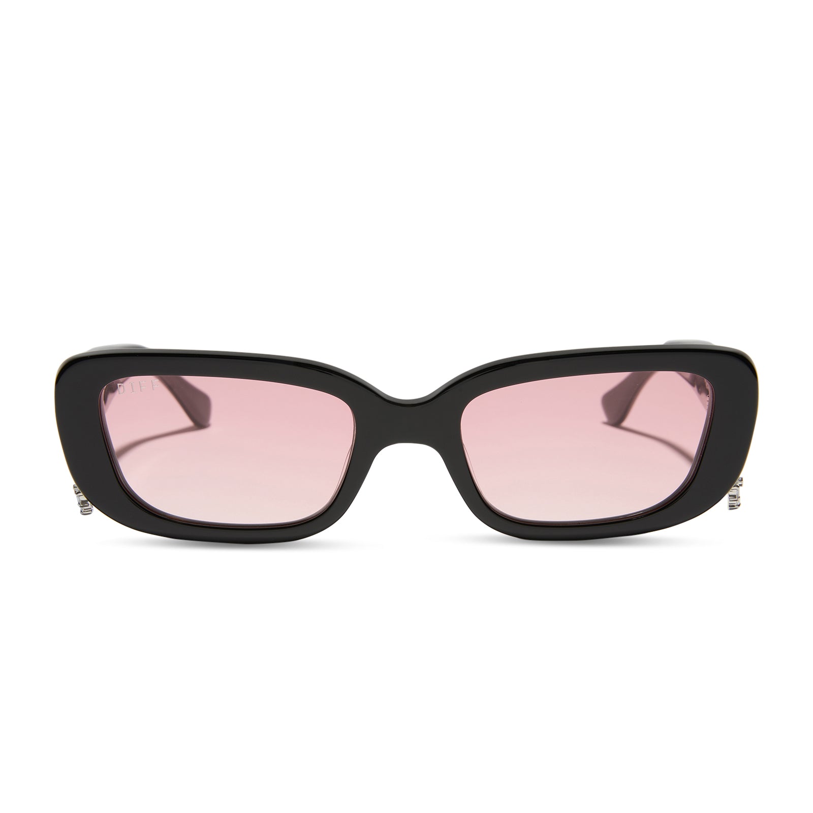 CHER - BLACK + PINK GRADIENT SUNGLASSES - Image 2