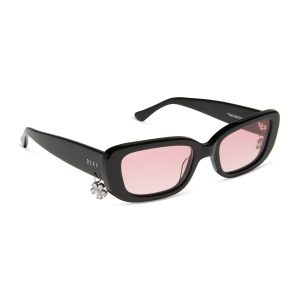 CHER - BLACK + PINK GRADIENT SUNGLASSES