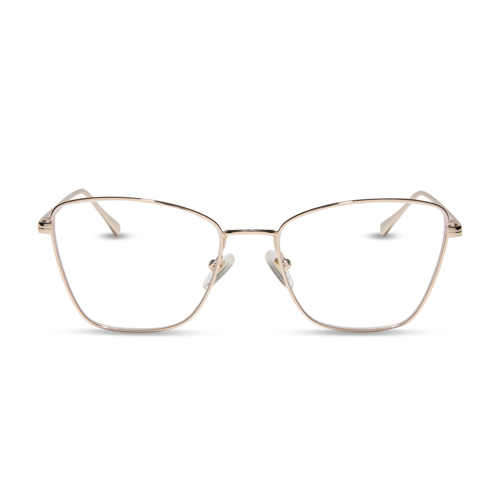 CONNIE - GOLD + GLASSES