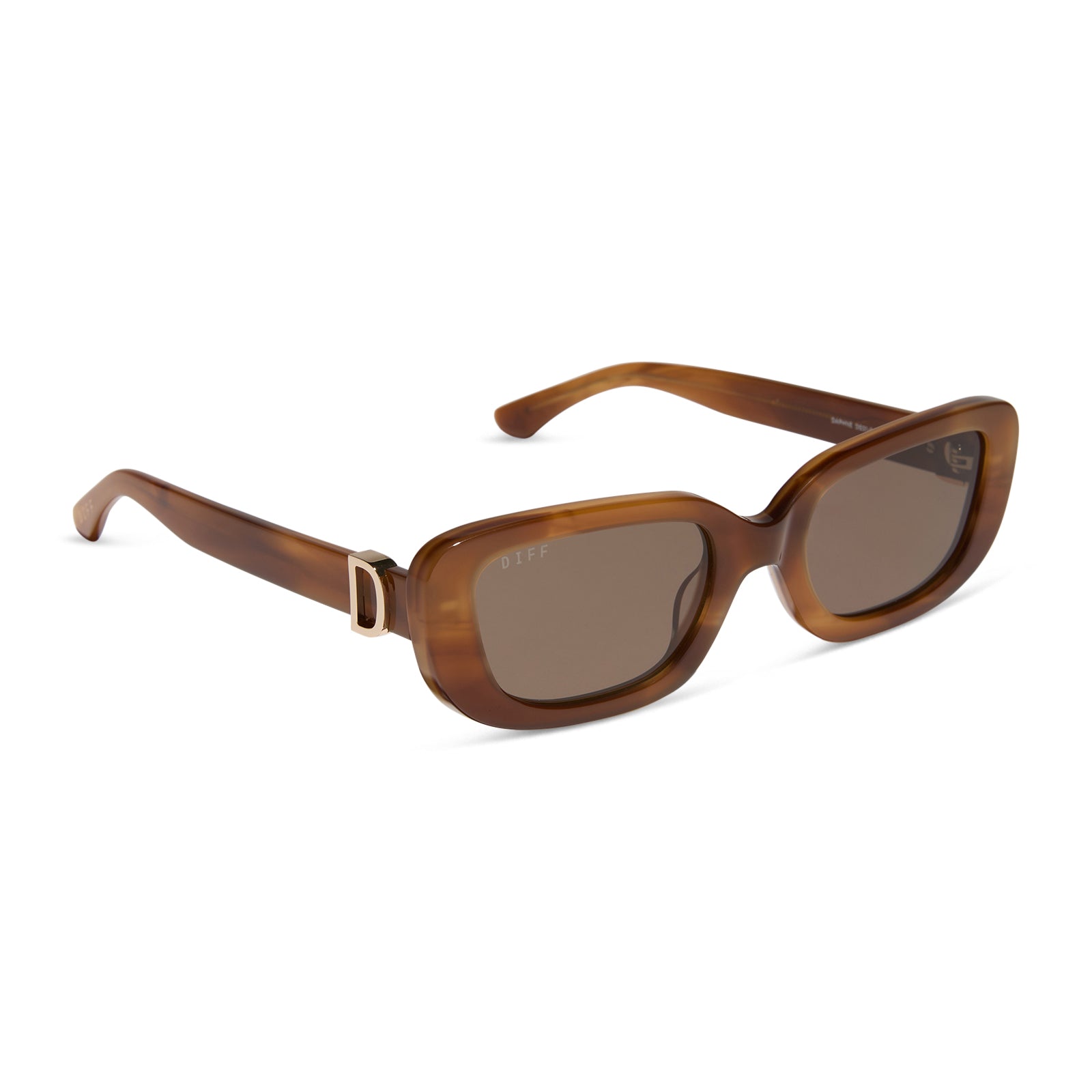 DAPHNE - TAWNY TORTOISE + BROWN + POLARIZED SUNGLASSES
