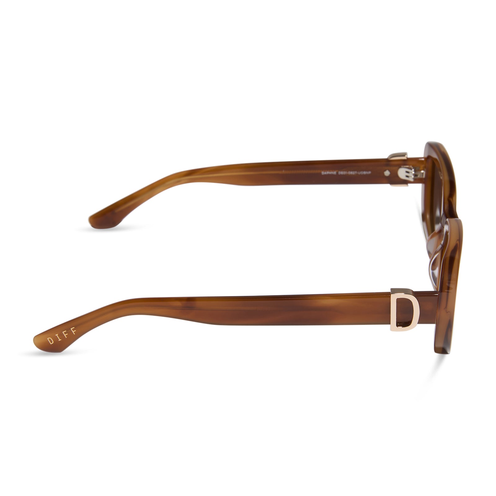 DAPHNE - TAWNY TORTOISE + BROWN + POLARIZED SUNGLASSES - Image 3