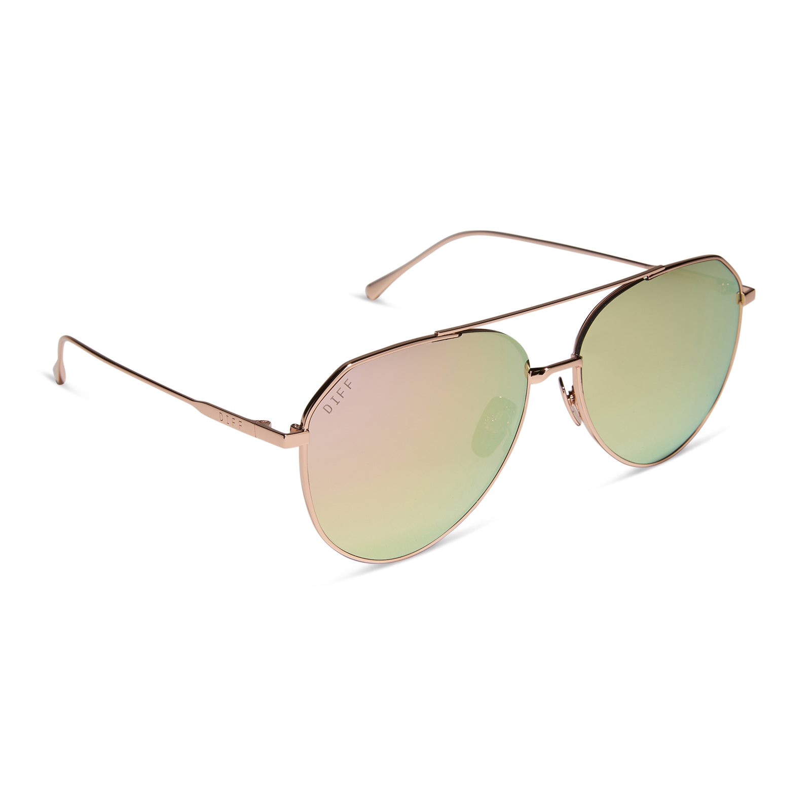 DASH - ROSE GOLD + CHERRY BLOSSOM MIRROR + POLARIZED SUNGLASSES - Image 2