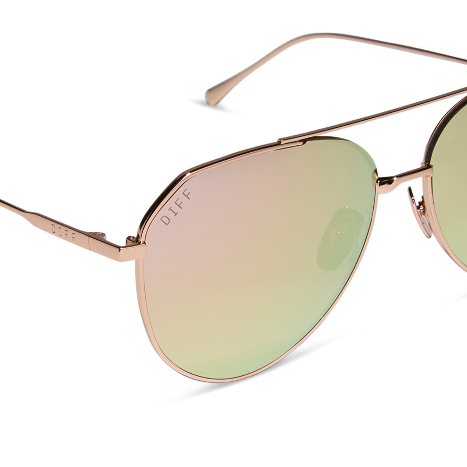 DASH - ROSE GOLD + CHERRY BLOSSOM MIRROR + POLARIZED SUNGLASSES - Image 4