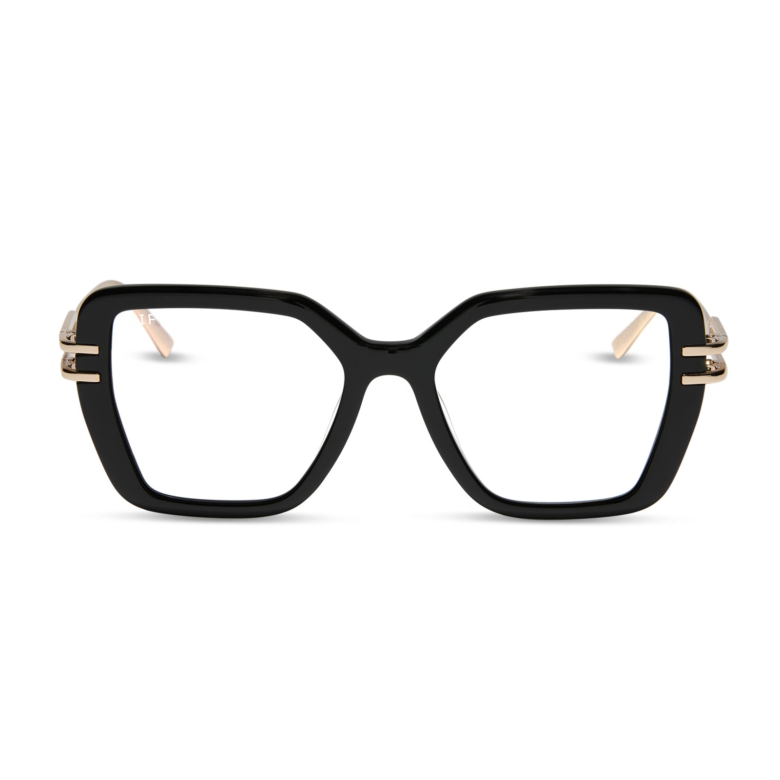 DASHA - BLACK + GOLD + GLASSES - Image 2