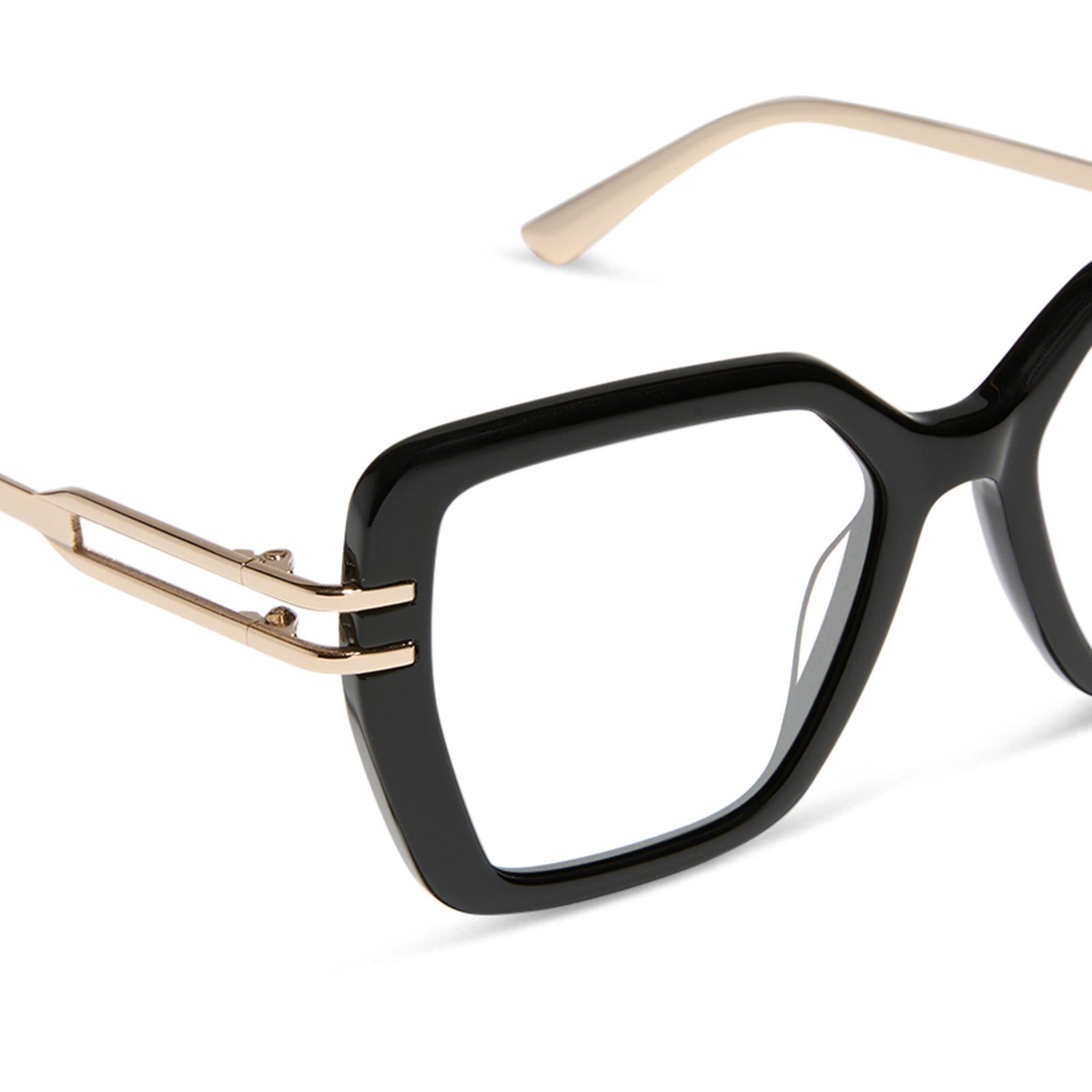 DASHA - BLACK + GOLD + GLASSES - Image 4