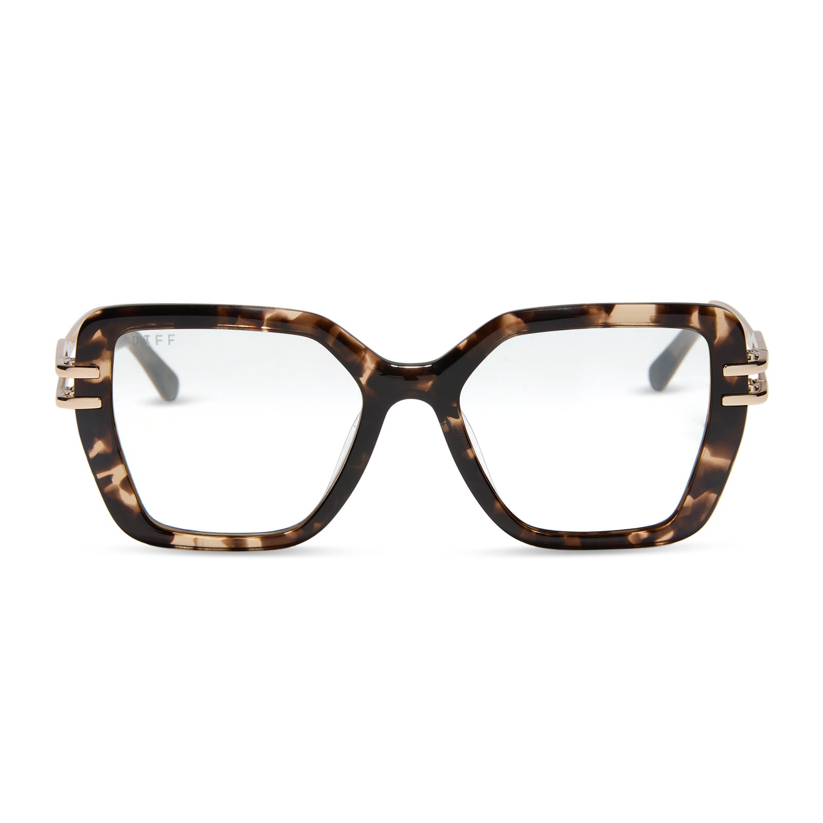 DASHA - ESPRESSO TORTOISE + GOLD + GLASSES - Image 2