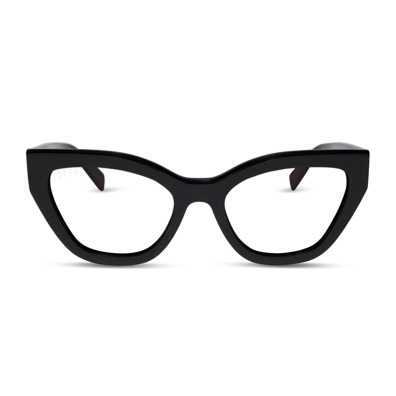 EMILY - BLACK + GLASSES
