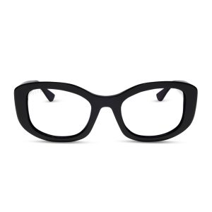 MIRANDA - BLACK + GLASSES