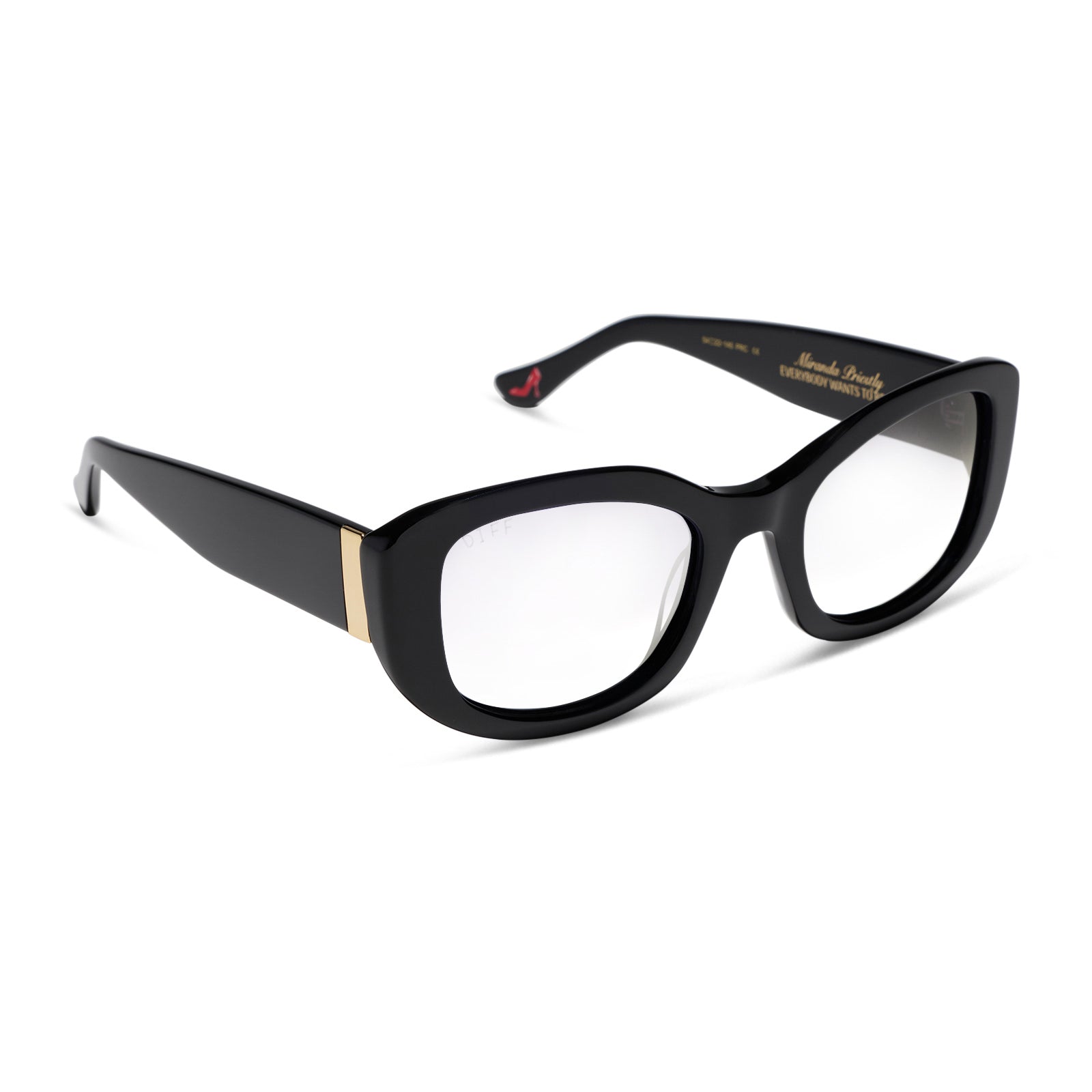 MIRANDA - BLACK + GLASSES - Image 2