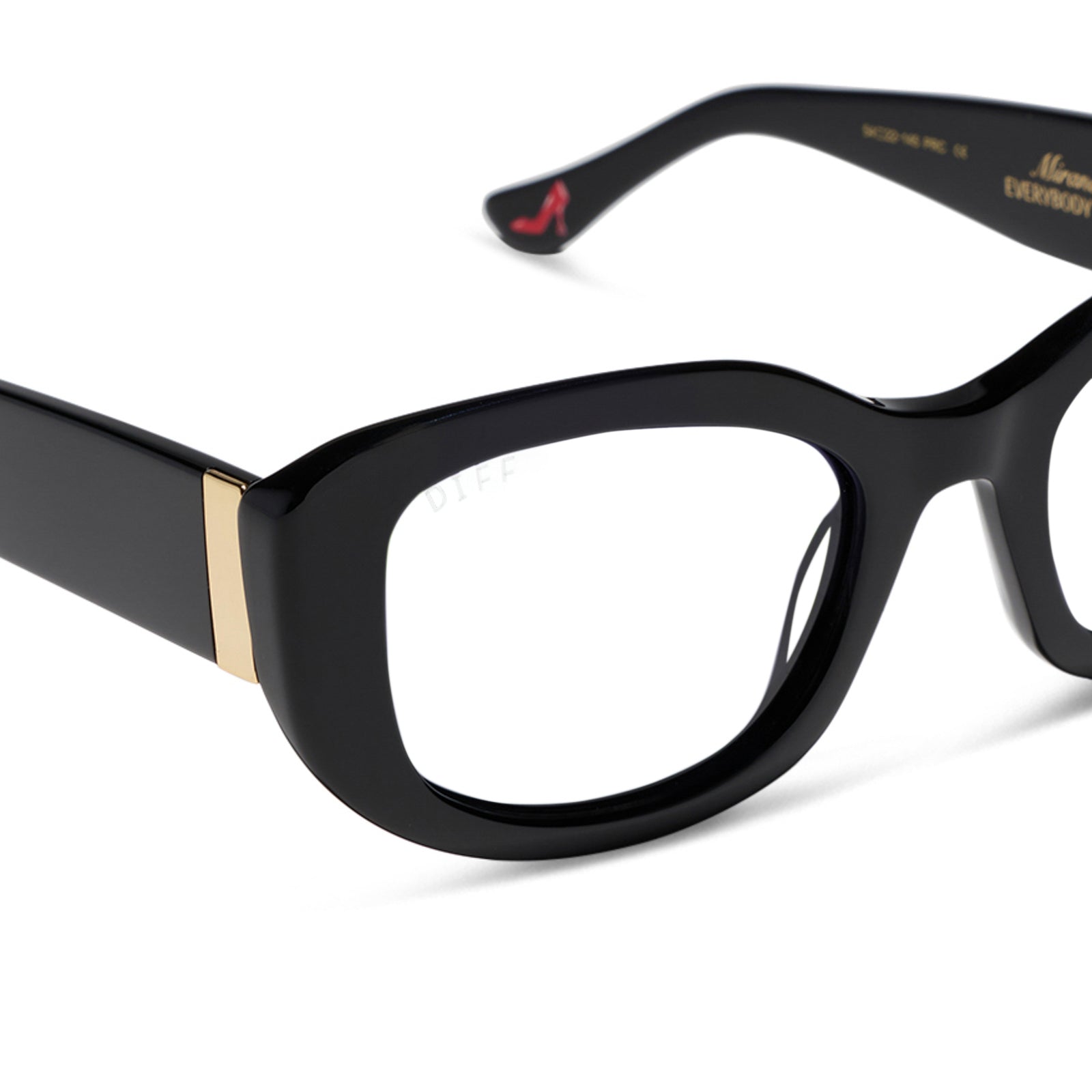 MIRANDA - BLACK + GLASSES - Image 4