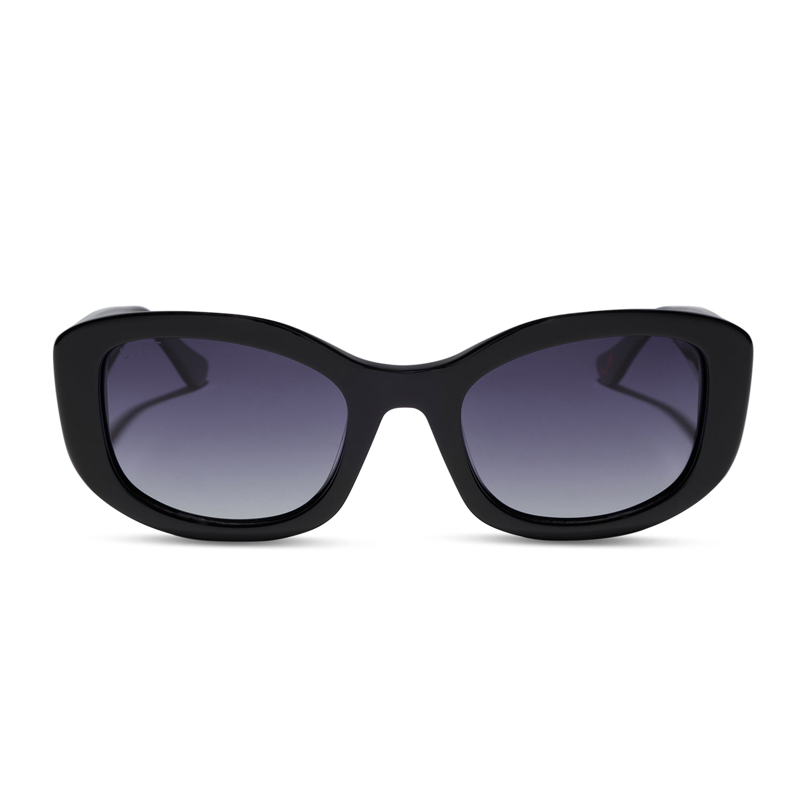 MIRANDA - BLACK + GREY GRADIENT + POLARIZED SUNGLASSES