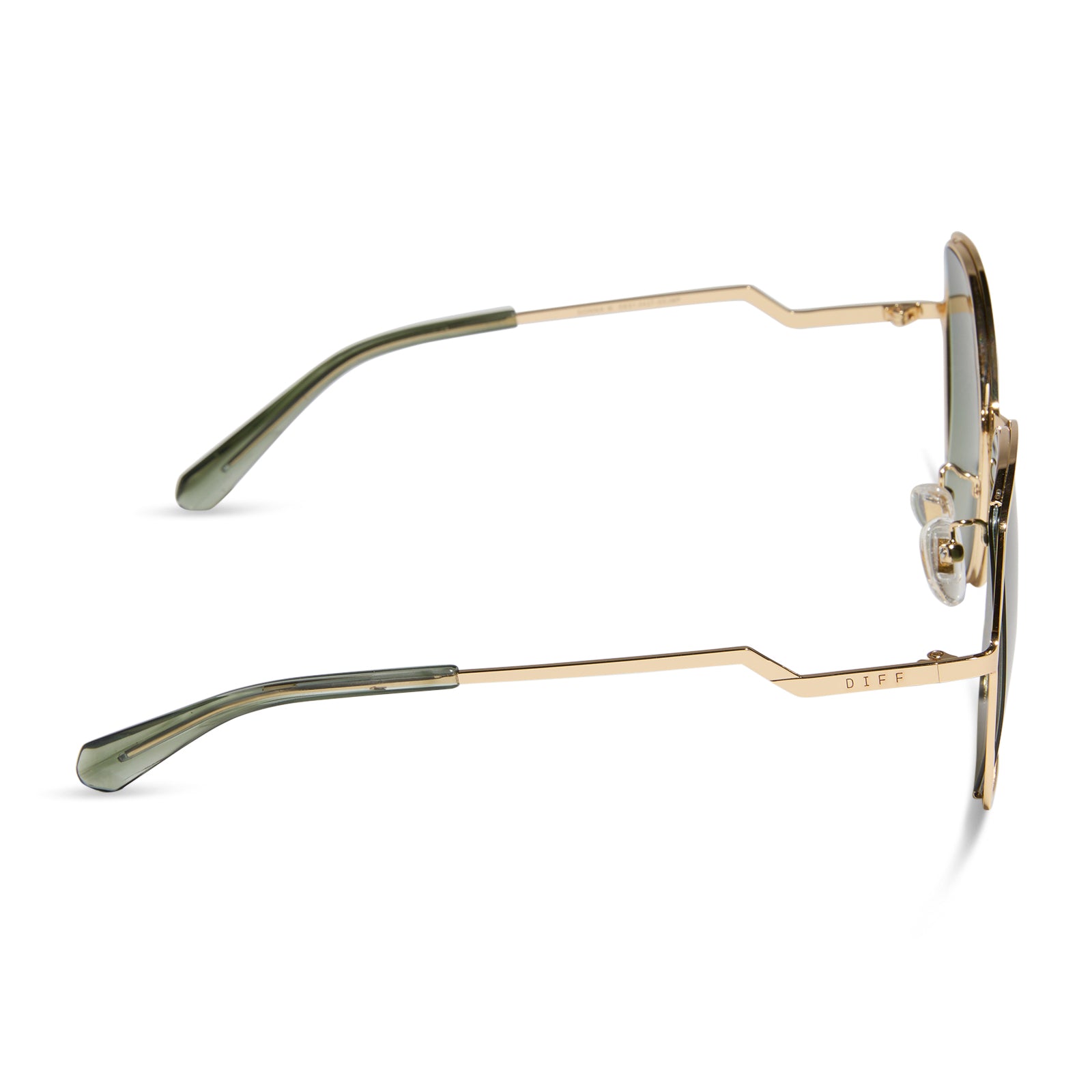 DONNA III - GOLD + COOL MATCHA GRADIENT + POLARIZED SUNGLASSES - Image 3