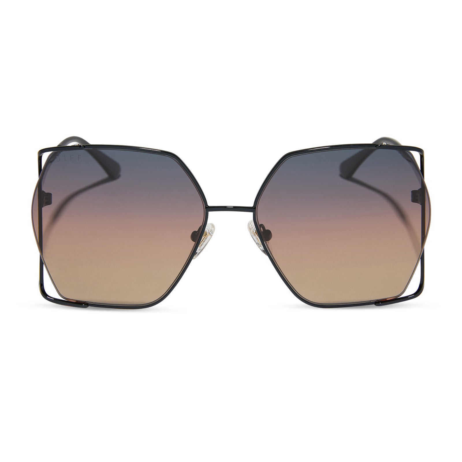 DONNA IV - BLACK + TWILIGHT GRADIENT + POLARIZED SUNGLASSES