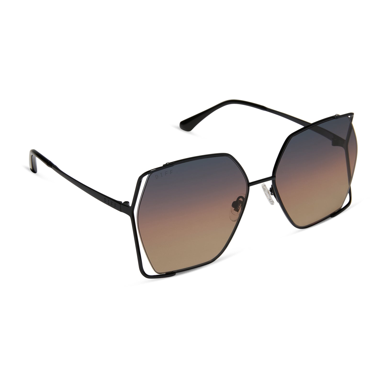 DONNA IV - BLACK + TWILIGHT GRADIENT + POLARIZED SUNGLASSES - Image 2