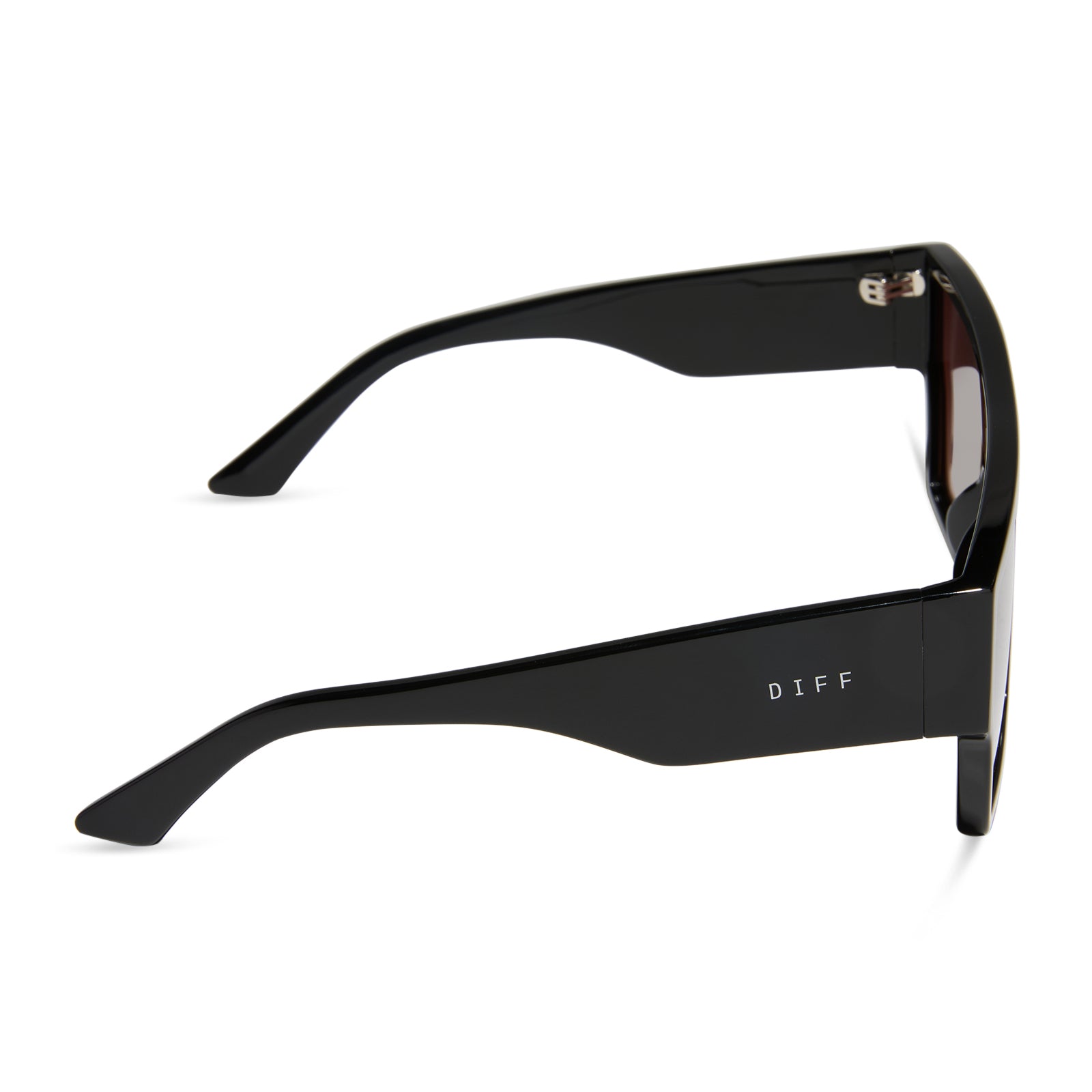 ELECTRA - BLACK + BROWN GRADIENT SUNGLASSES - Image 3