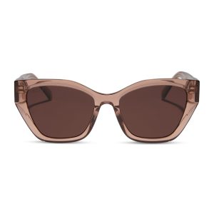 EVIE - CAFÉ OLE + BROWN + POLARIZED SUNGLASSES
