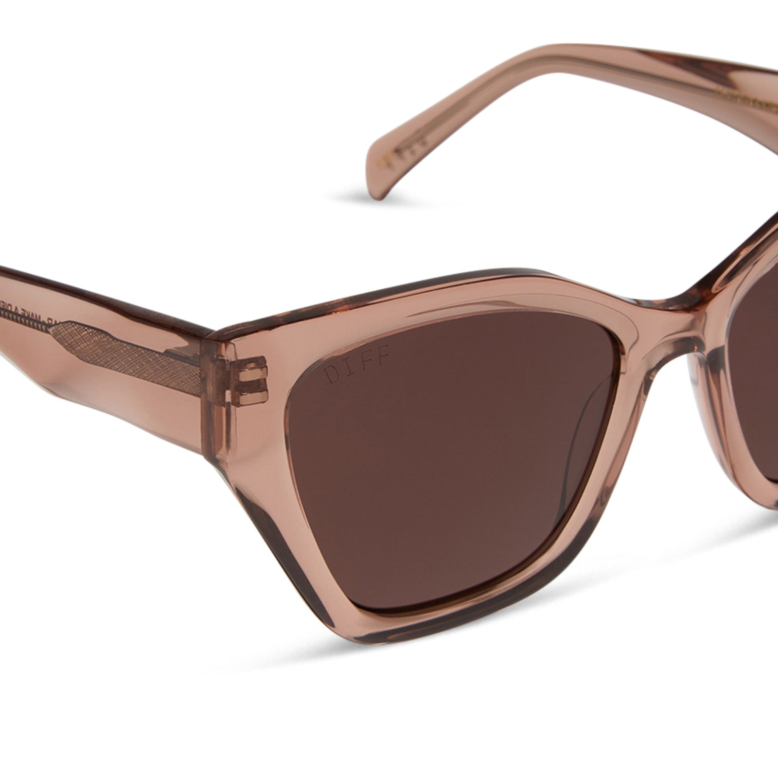 EVIE - CAFÉ OLE + BROWN + POLARIZED SUNGLASSES - Image 4