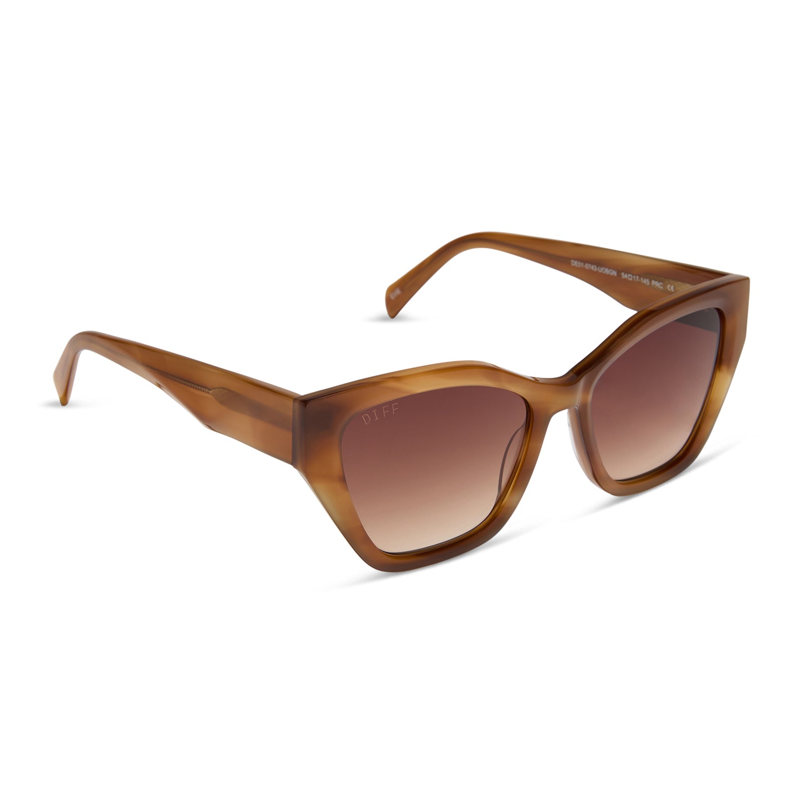 EVIE - TAWNY TORTOISE + BROWN GRADIENT SUNGLASSES - Image 2