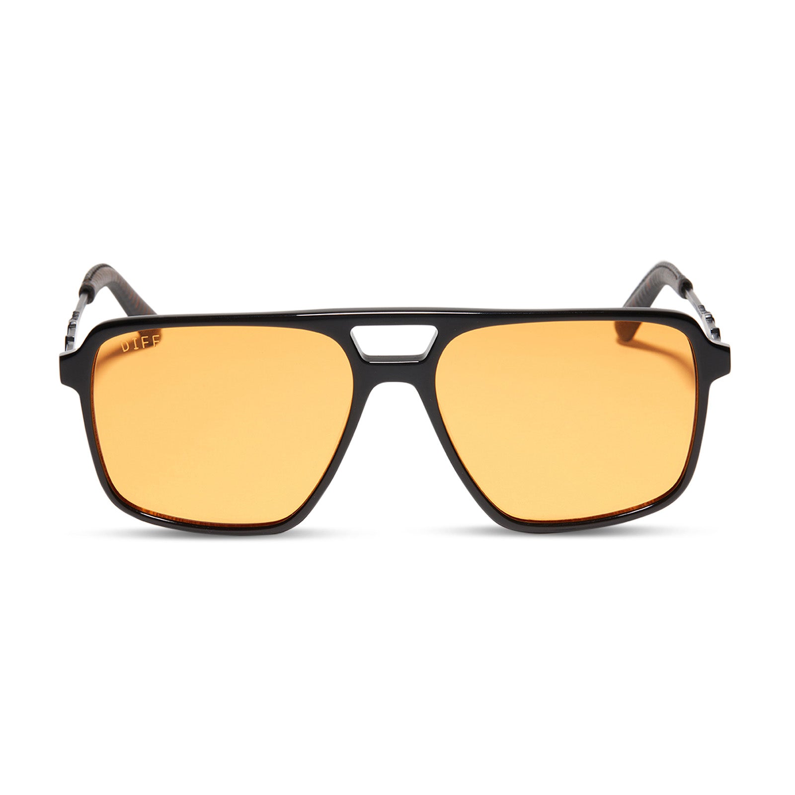 FENNEC SHANDâ„¢ - BLACK + ORANGE SUNGLASSES
