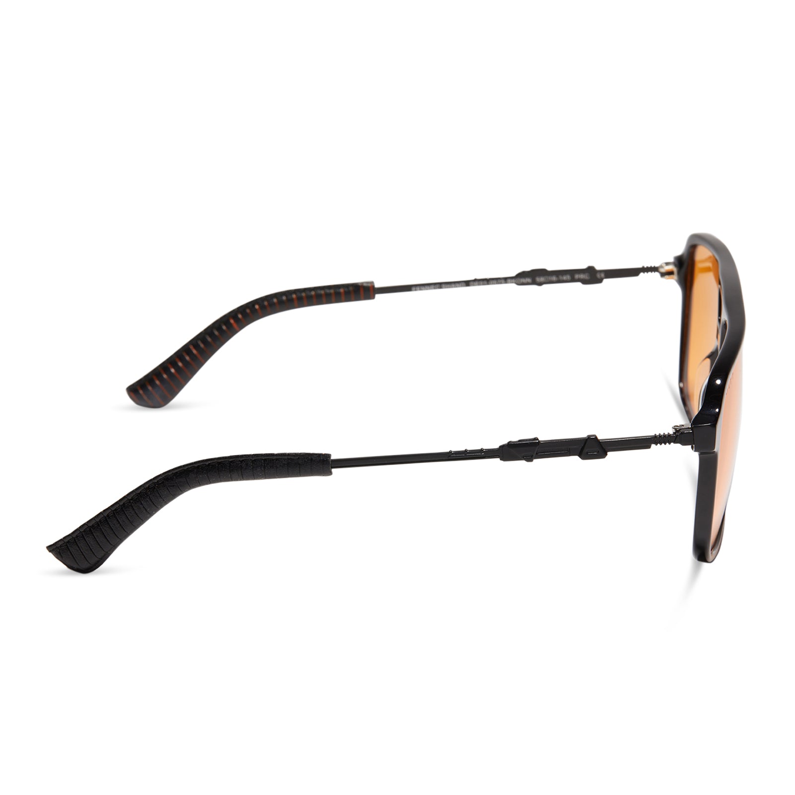 FENNEC SHANDâ„¢ - BLACK + ORANGE SUNGLASSES - Image 3